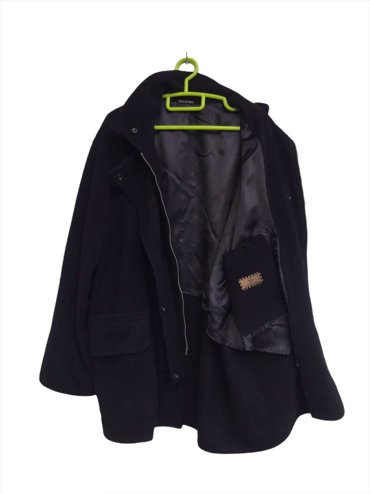 Fendi Made in Italy Fendi Wool Long Coat Size US L / EU 52-54 / 3 - 4 Thumbnail