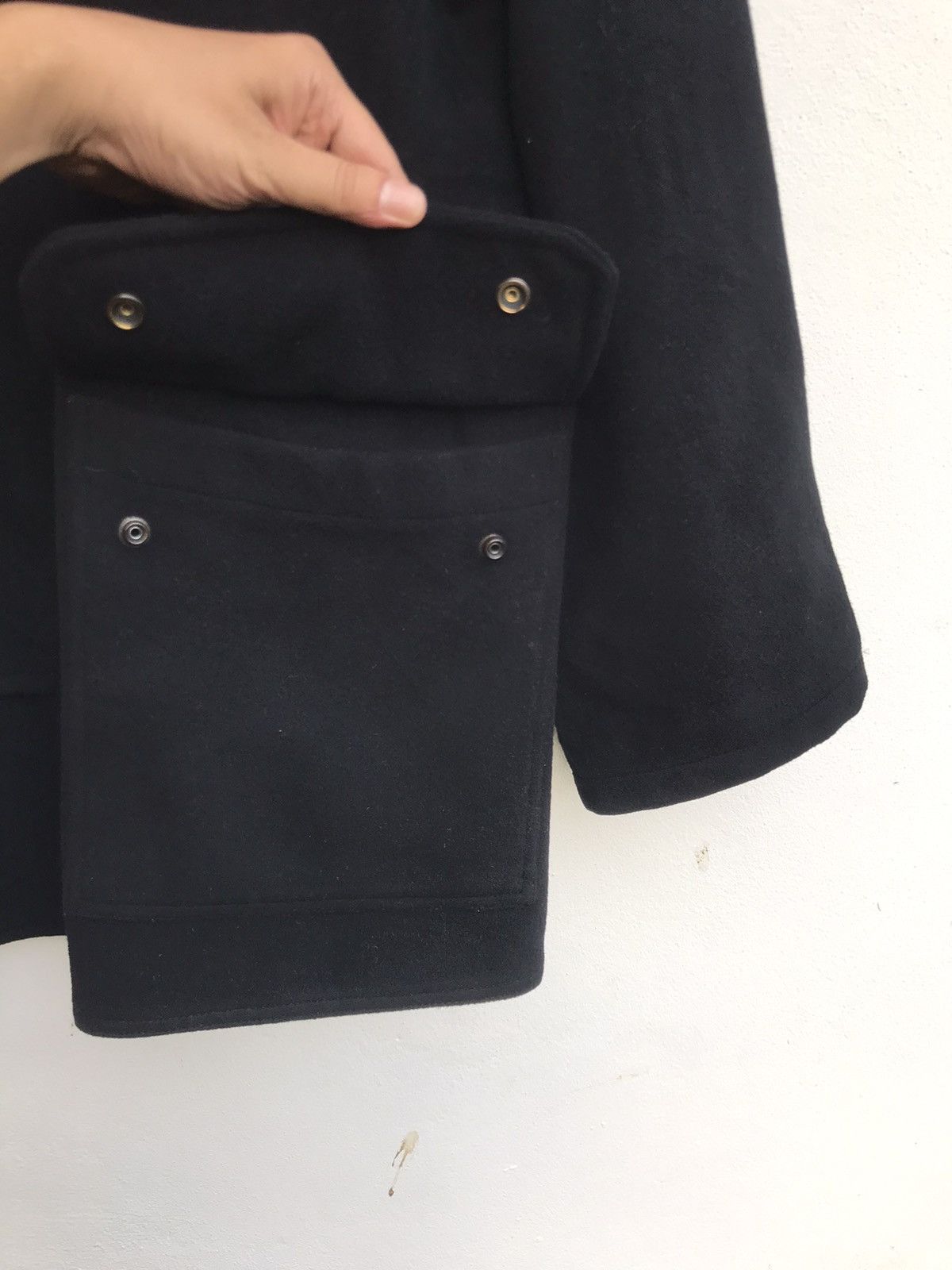 Fendi Made in Italy Fendi Wool Long Coat Size US L / EU 52-54 / 3 - 11 Thumbnail