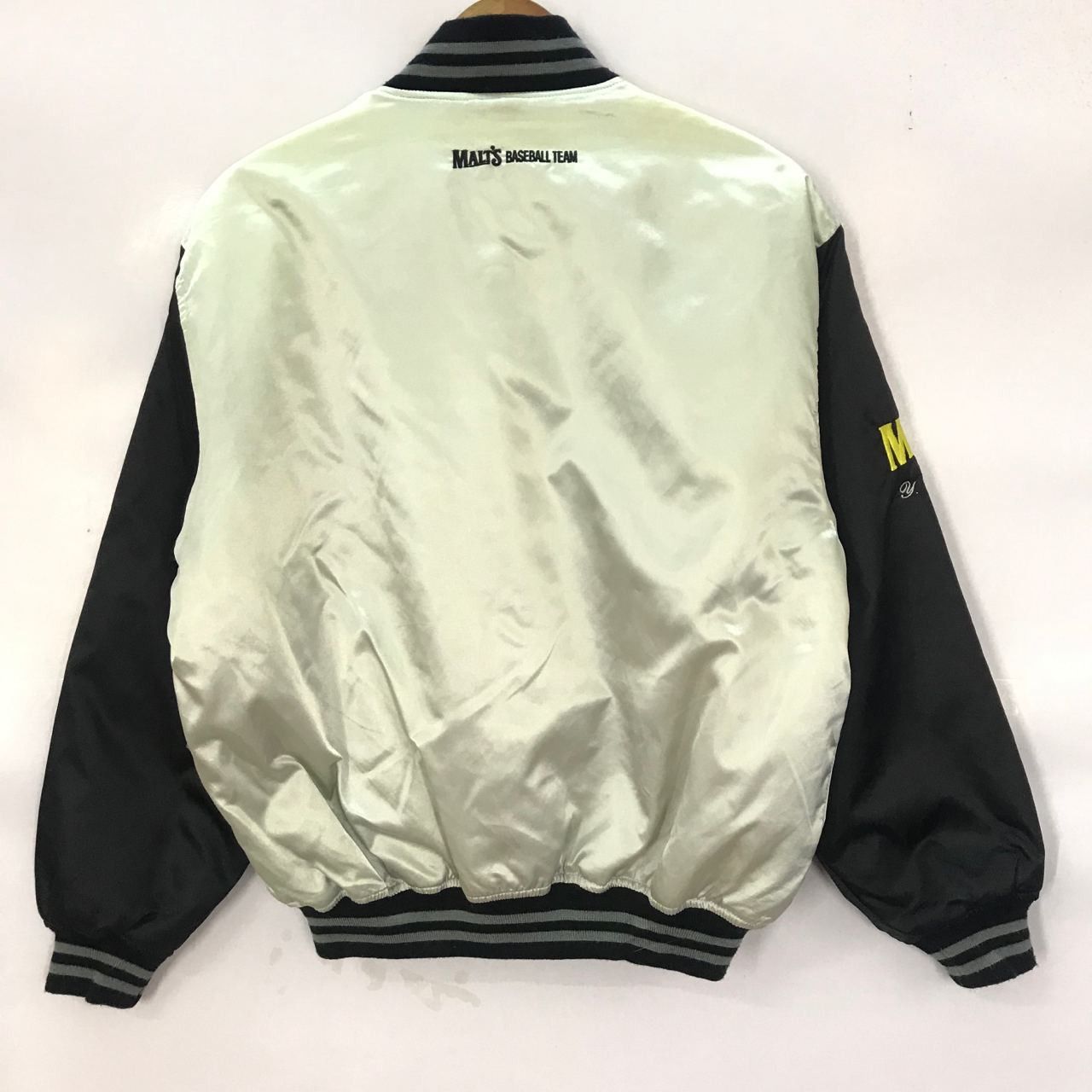 Vintage 🔥Malts Varsity Jacket Baseball Team Embroidery Badge Size US M / EU 48-50 / 2 - 6 Thumbnail