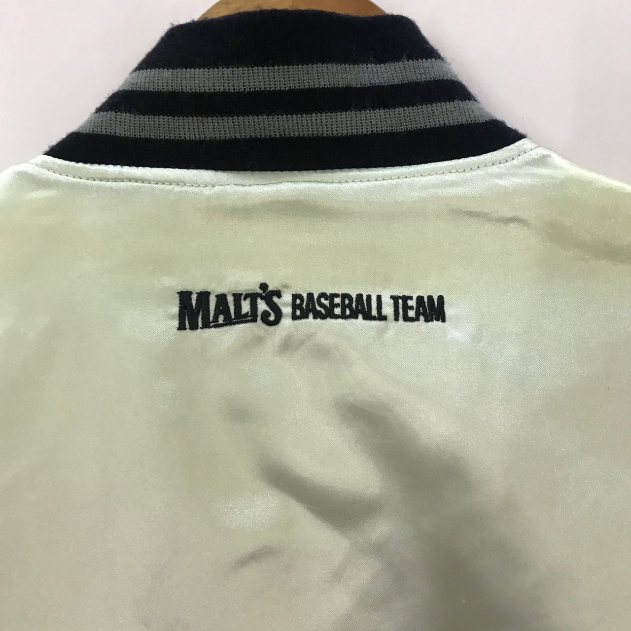 Vintage 🔥Malts Varsity Jacket Baseball Team Embroidery Badge Size US M / EU 48-50 / 2 - 7 Thumbnail