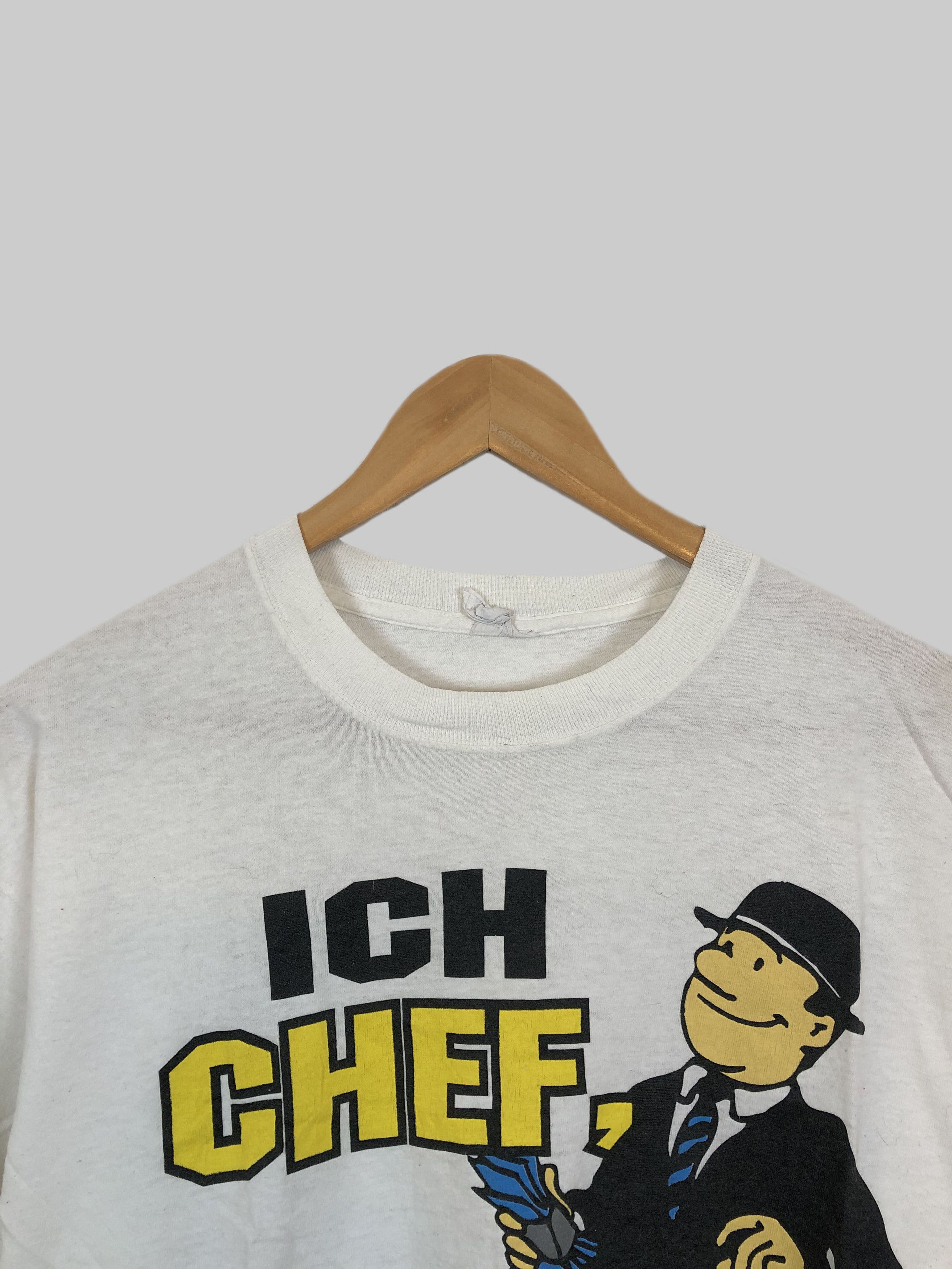 Other Vintage 90s Ich Chef du Nix! Size US L / EU 52-54 / 3 - 2 Thumbnail