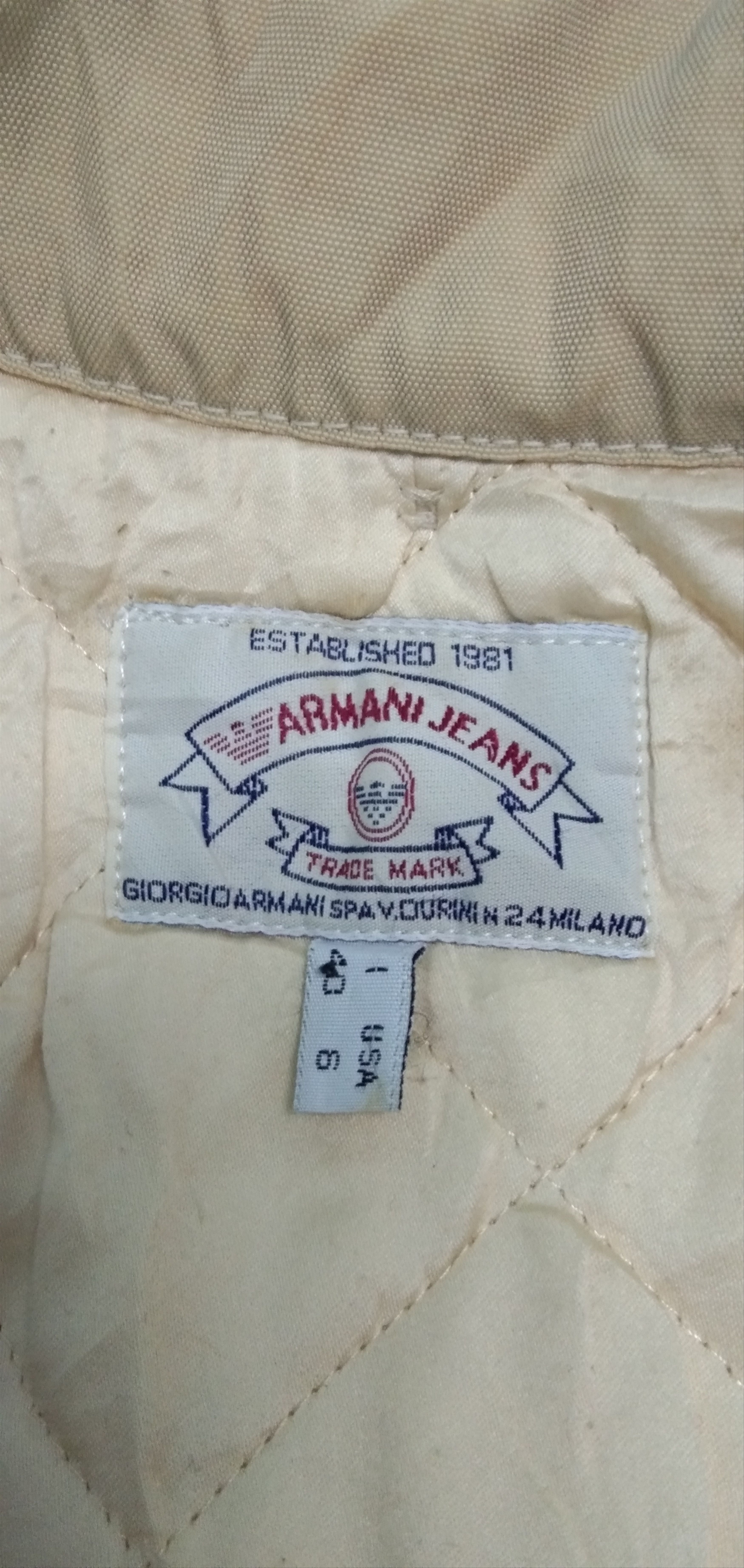 Giorgio Armani × Vintage GIARGIO ARMANI BELT JACKET Size US M / EU 48-50 / 2 - 4 Thumbnail