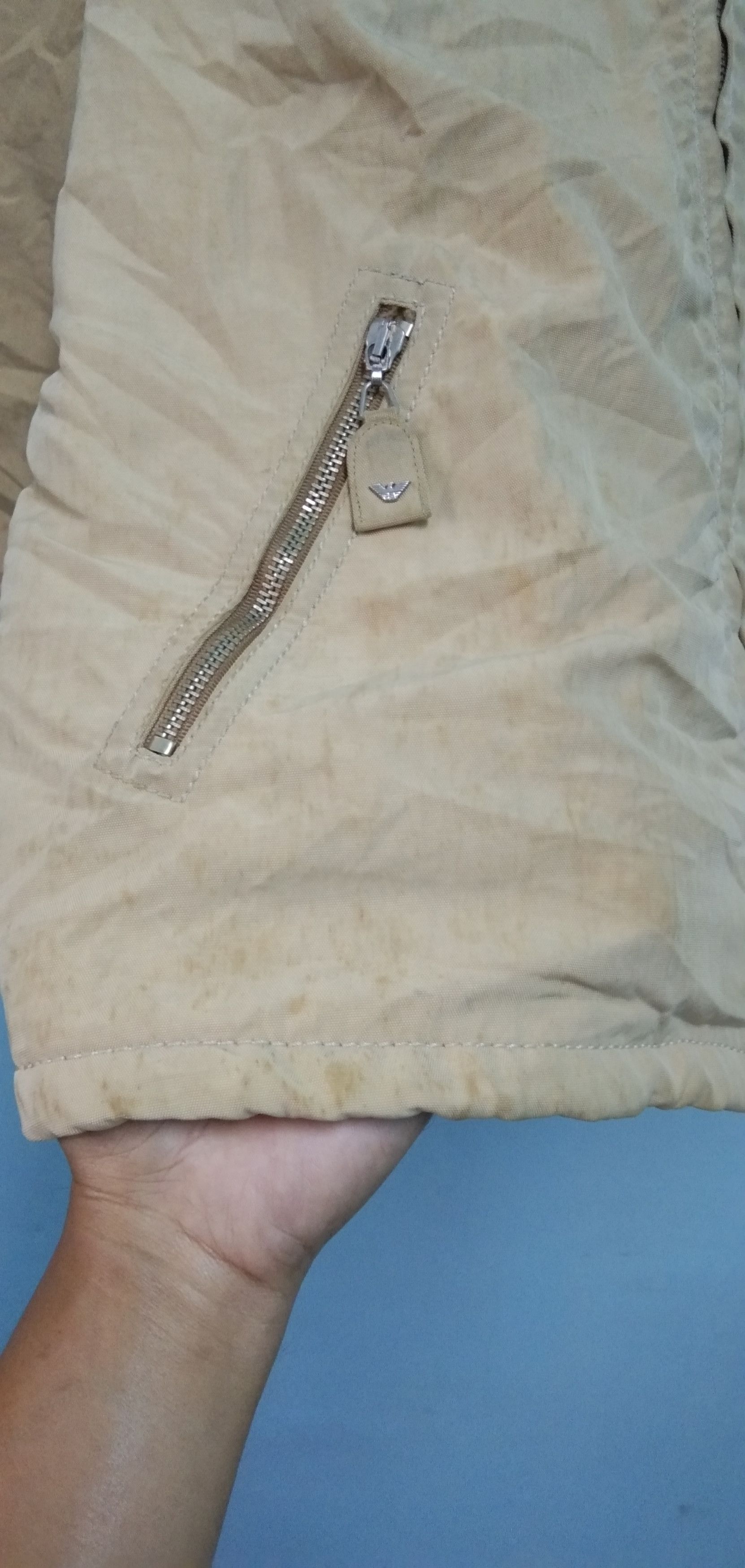 Giorgio Armani × Vintage GIARGIO ARMANI BELT JACKET Size US M / EU 48-50 / 2 - 10 Thumbnail