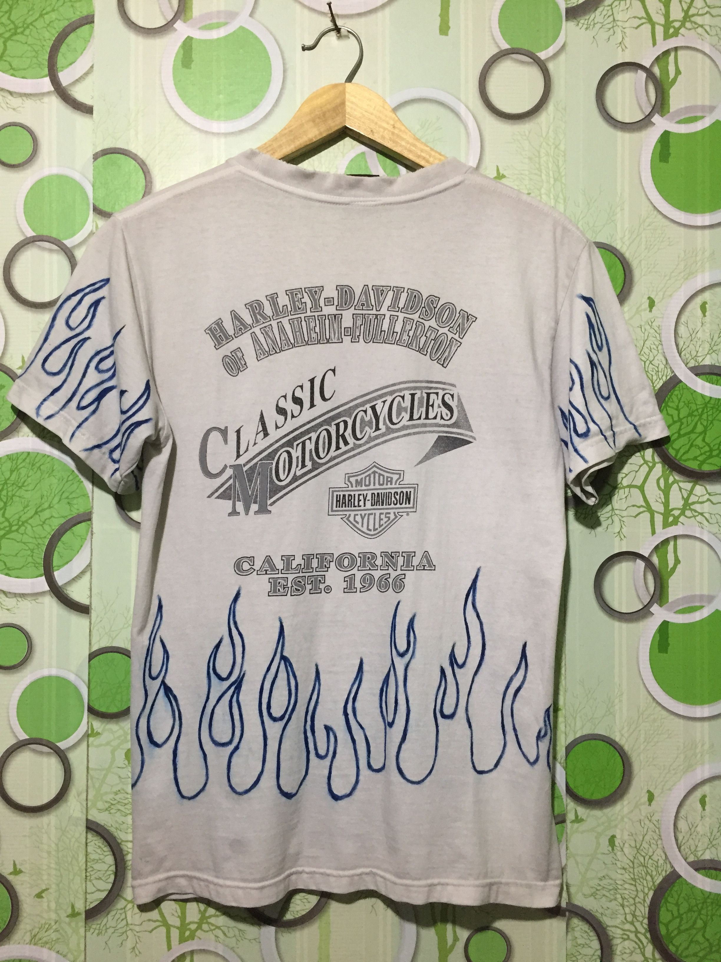 Harley Davidson × Vintage Vintage Harley Davidson flame Tee Size US M / EU 48-50 / 2 - 5 Thumbnail