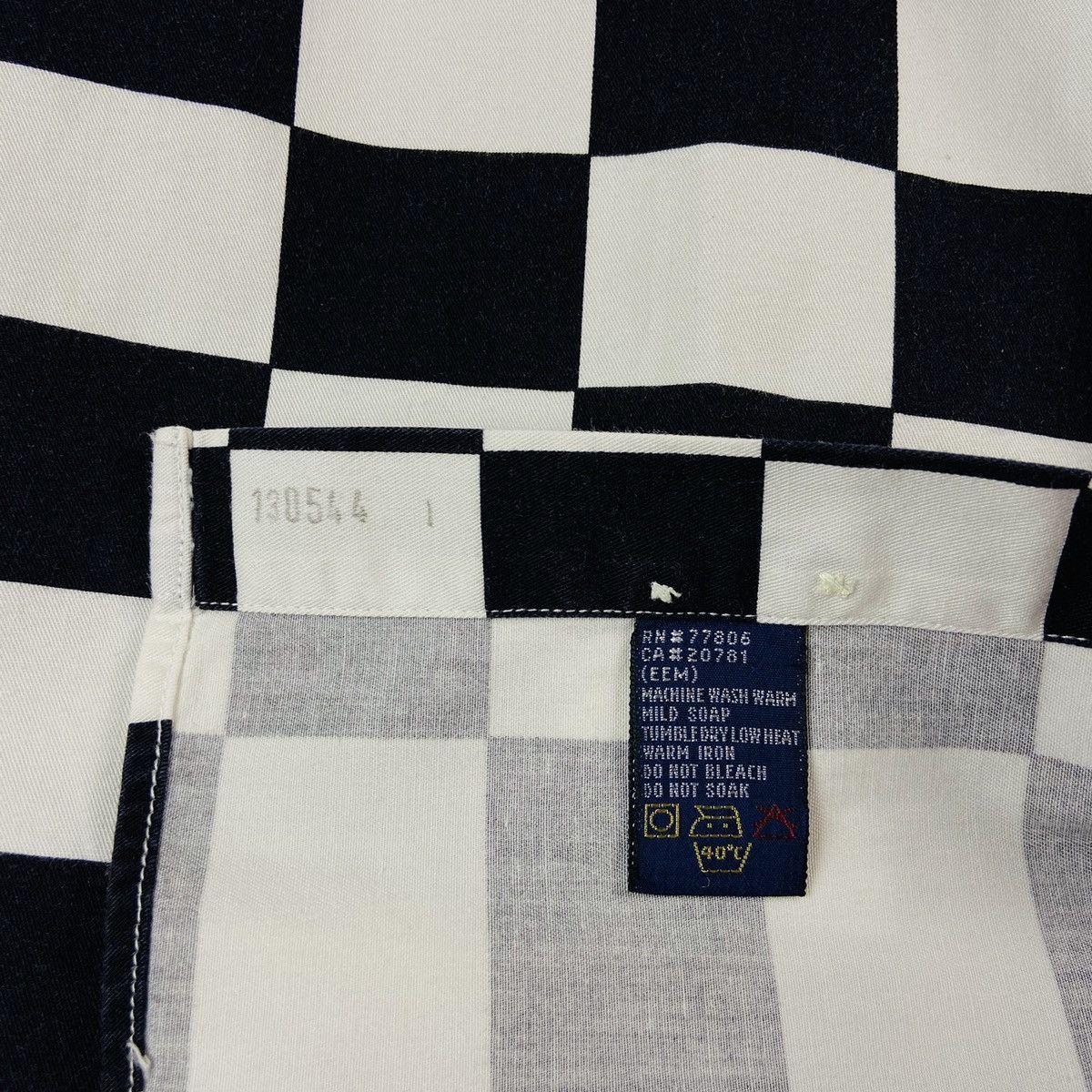 Tommy Hilfiger 1990s TOMMY HILFIGER VERY RARE CHECKERED SHIRT - № 1126 Size US L / EU 52-54 / 3 - 11 Thumbnail