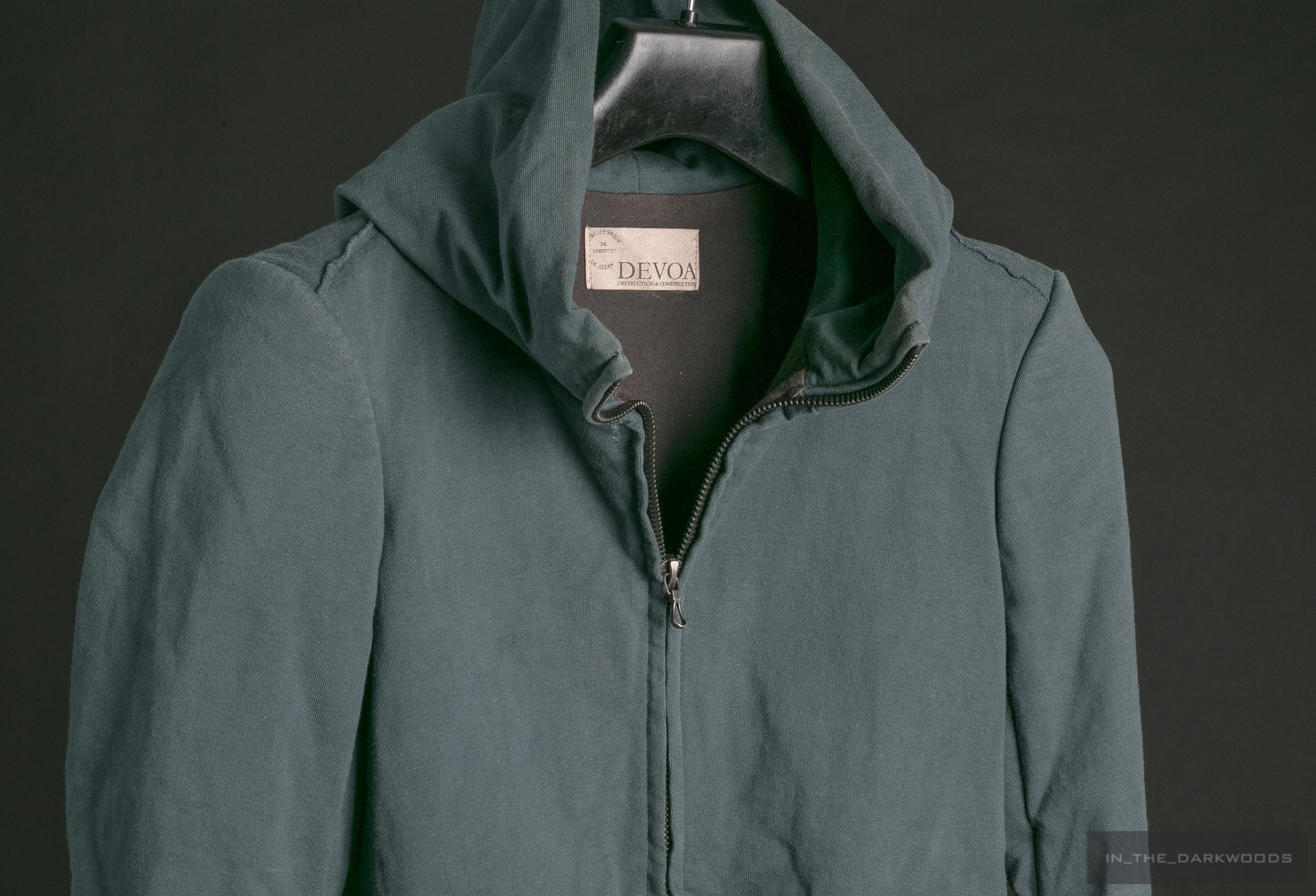 Devoa 🔥 Heavy Jersey Hooded Jacket | Grailed