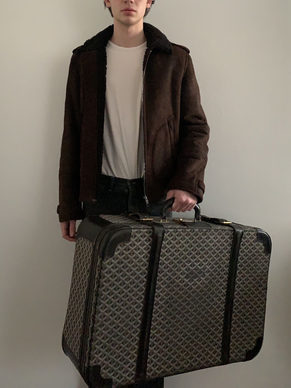 Goyard 70s large suitcase Size ONE SIZE - 4 Thumbnail