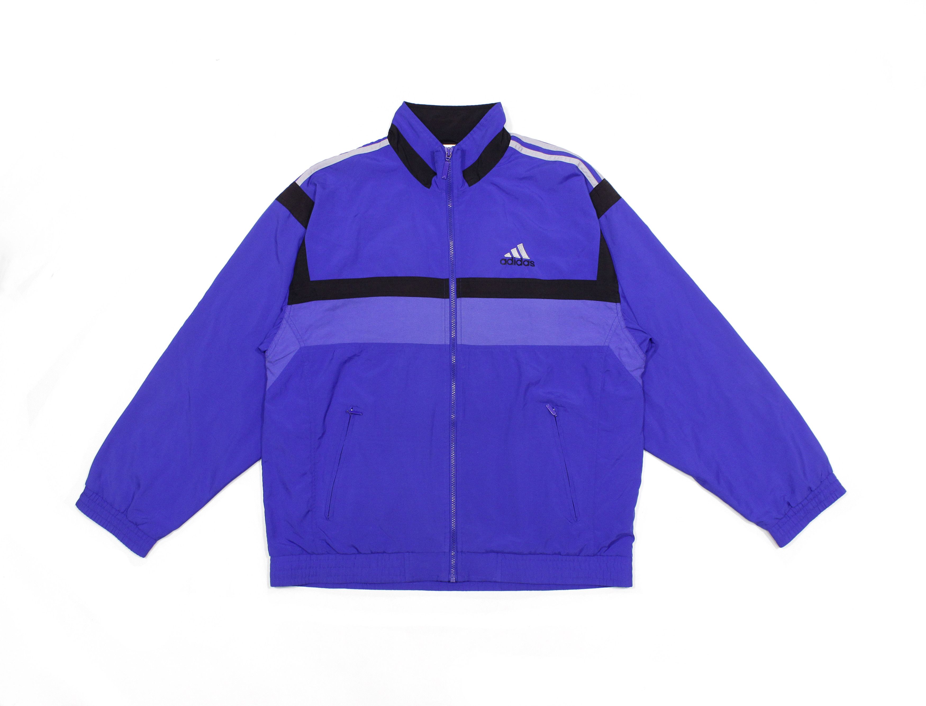 Adidas 1999 Big Logo Jacket Size US M / EU 48-50 / 2 - 2 Thumbnail