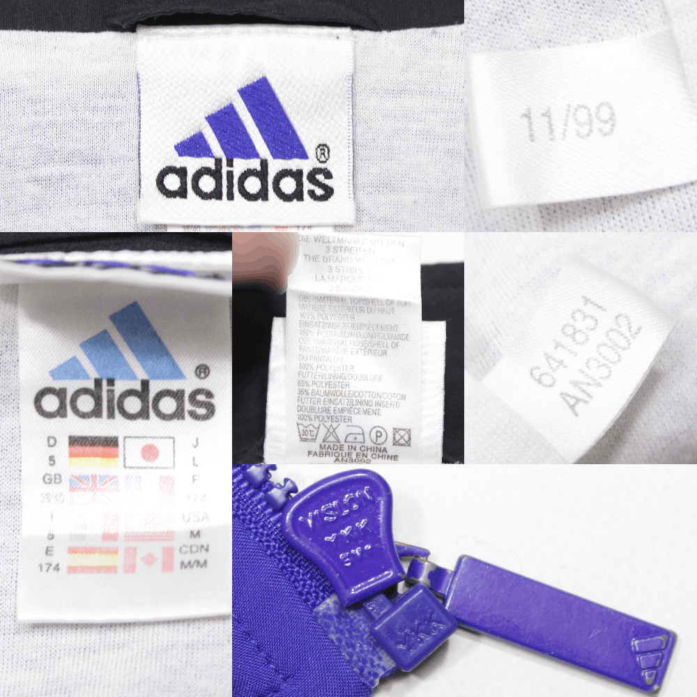 Adidas 1999 Big Logo Jacket Size US M / EU 48-50 / 2 - 11 Thumbnail