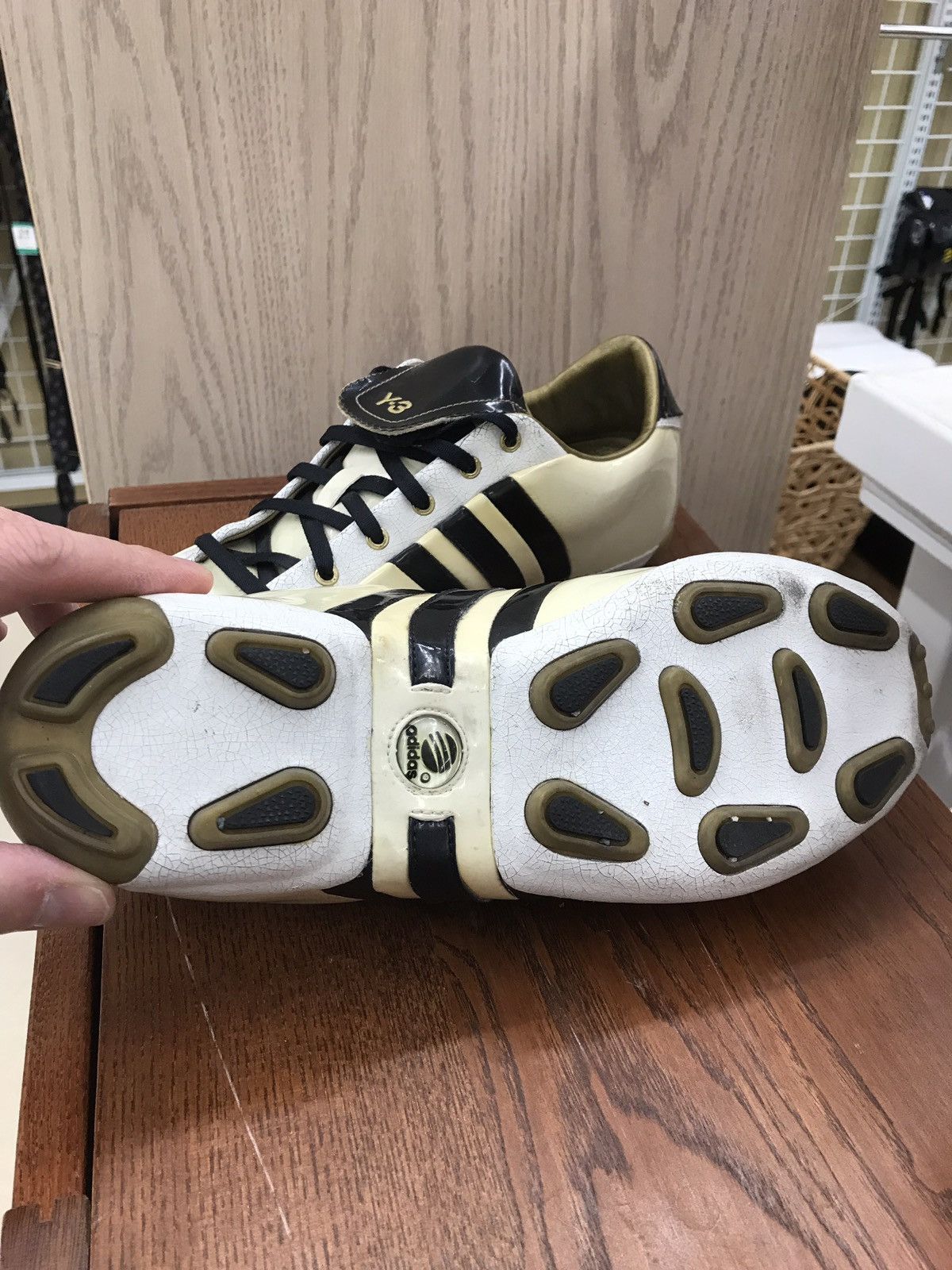 Y-3 × Yohji Yamamoto OG Adidas Y-3 Kicks Size US 7.5 / EU 40-41 - 4 Thumbnail