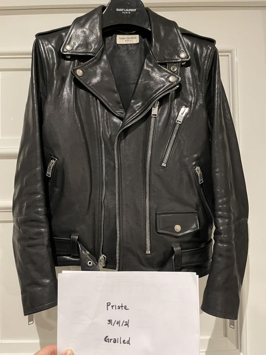 Saint Laurent Paris Saint Laurent L17 FW13 Calfskin Leather Jacket ...