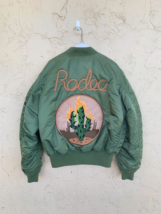 Travis scott rodeo bomber new arrivals