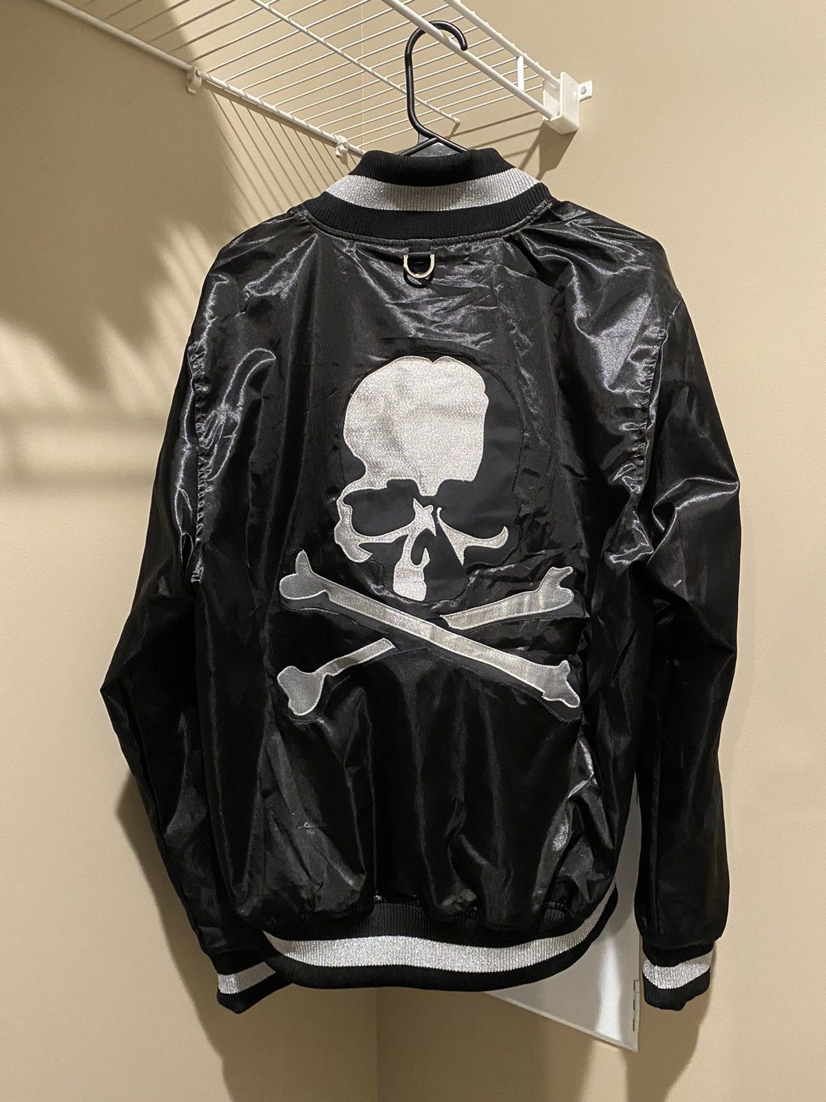 Mastermind Japan Mastermind x Mitchell and Ness Bomber 2020 Jacket Size US L / EU 52-54 / 3 - 7 Thumbnail