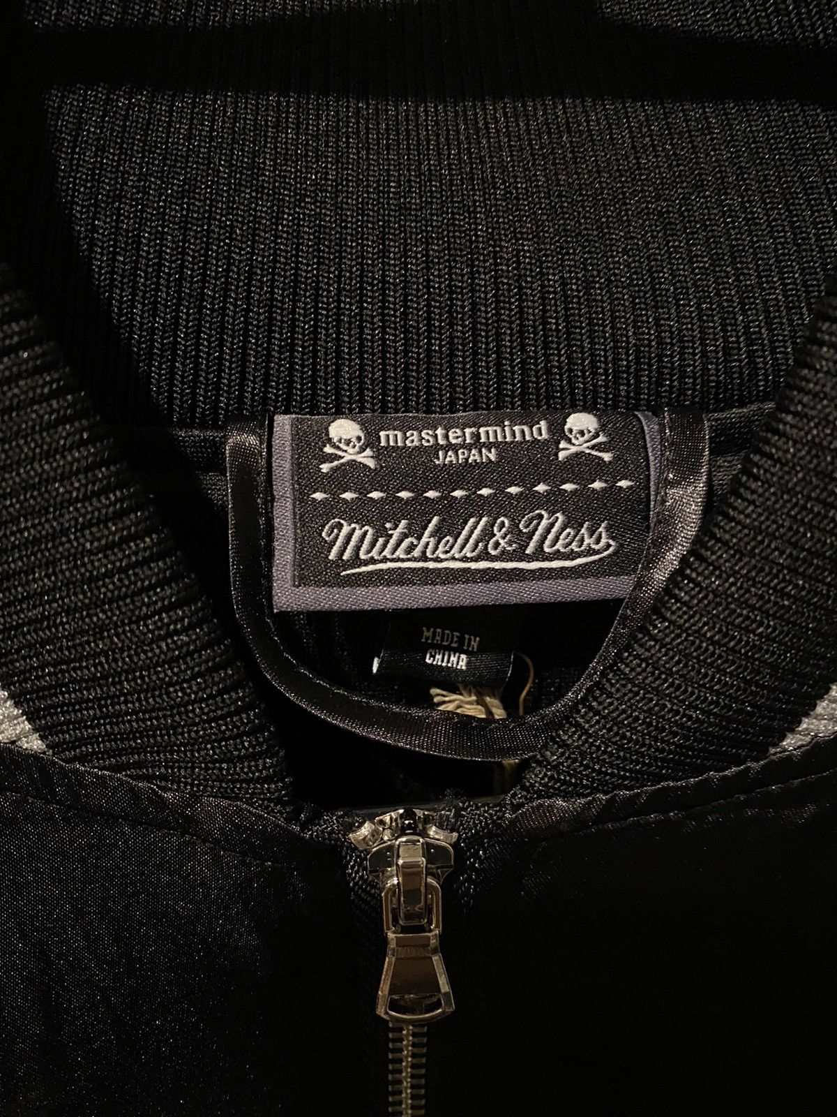Mastermind Japan Mastermind x Mitchell and Ness Bomber 2020 Jacket Size US L / EU 52-54 / 3 - 5 Thumbnail