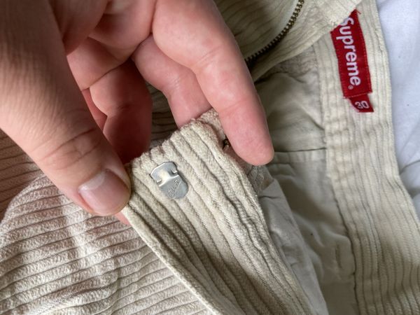 Supreme Wide Wale Corduroy Work Short | Grailed