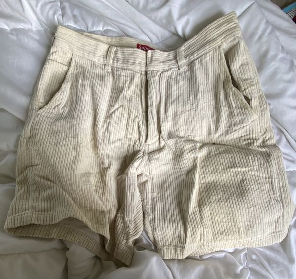 Supreme Wide Wale Corduroy Work Short | Grailed