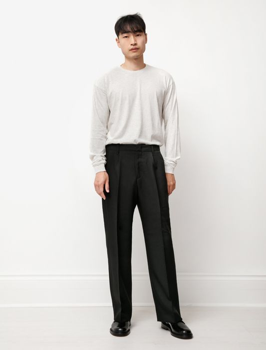 Our Legacy Borrowed Chino - Black Coarse Wool | Grailed