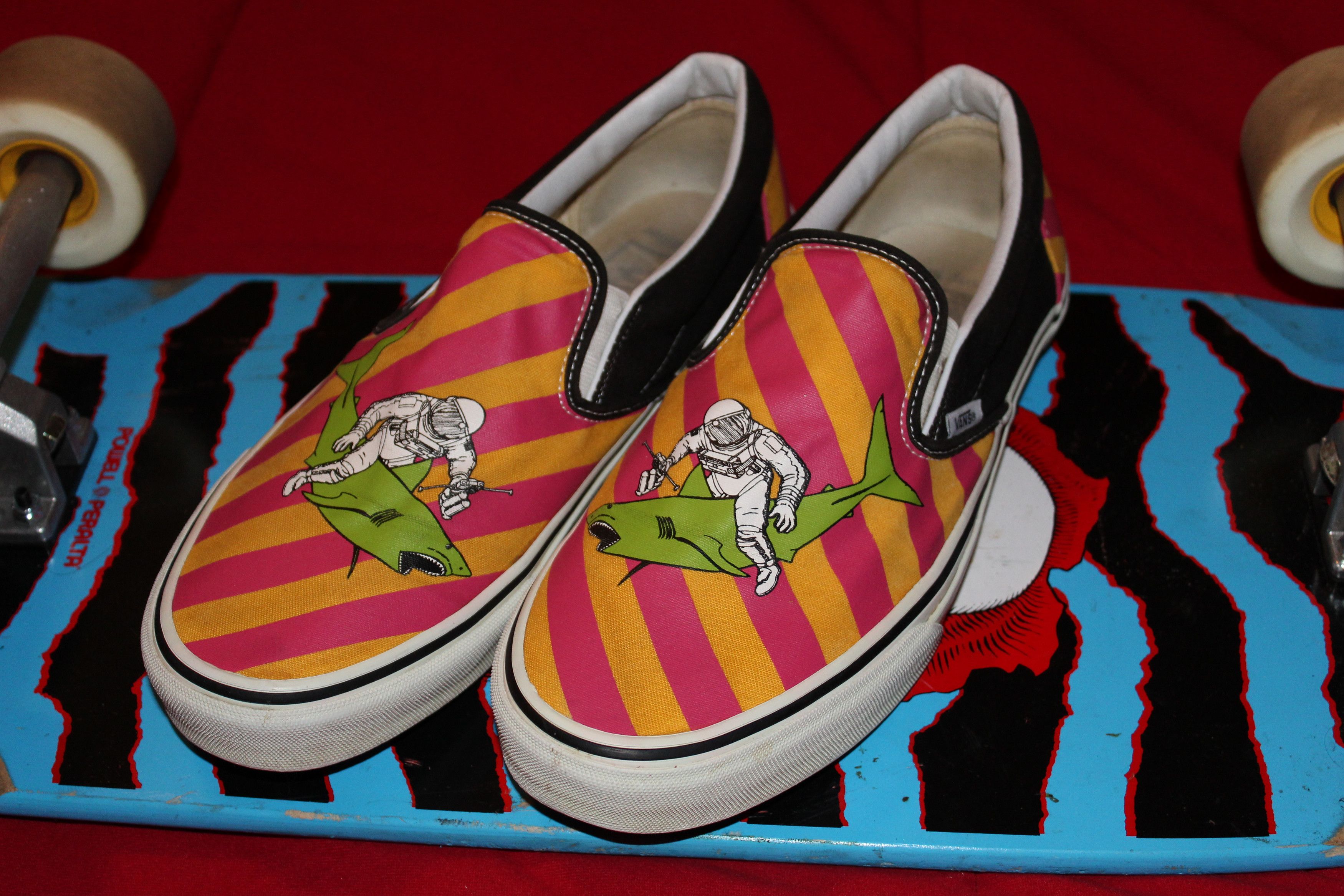 スケートボード VANS SK8-HI x DONNY MILLER 29cm Vans Vans x Donny Miller Slip Ons | Grailed