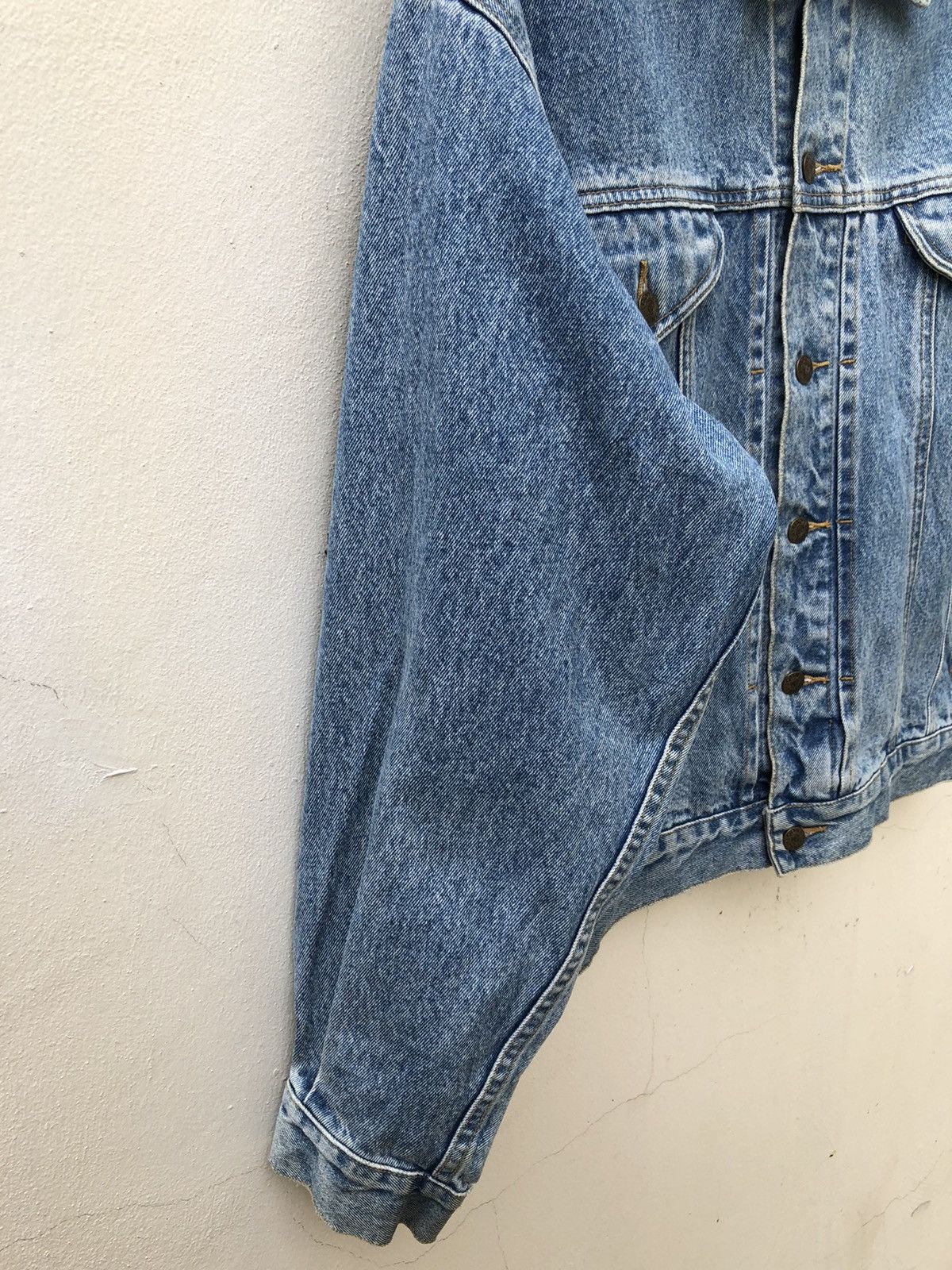 Vintage 90s Warner Bros. Tasmanian New York Oversized Denim Jacket Size US M / EU 48-50 / 2 - 17 Thumbnail