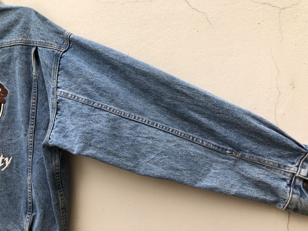 Vintage 90s Warner Bros. Tasmanian New York Oversized Denim Jacket Size US M / EU 48-50 / 2 - 6 Thumbnail