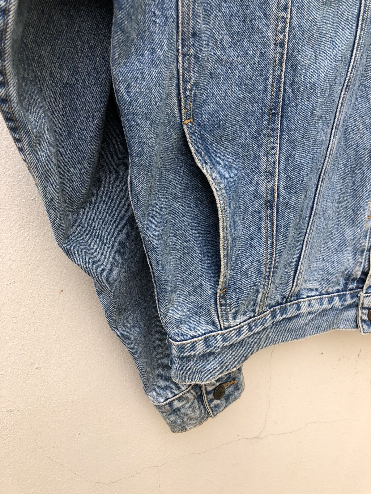 Vintage 90s Warner Bros. Tasmanian New York Oversized Denim Jacket Size US M / EU 48-50 / 2 - 13 Thumbnail