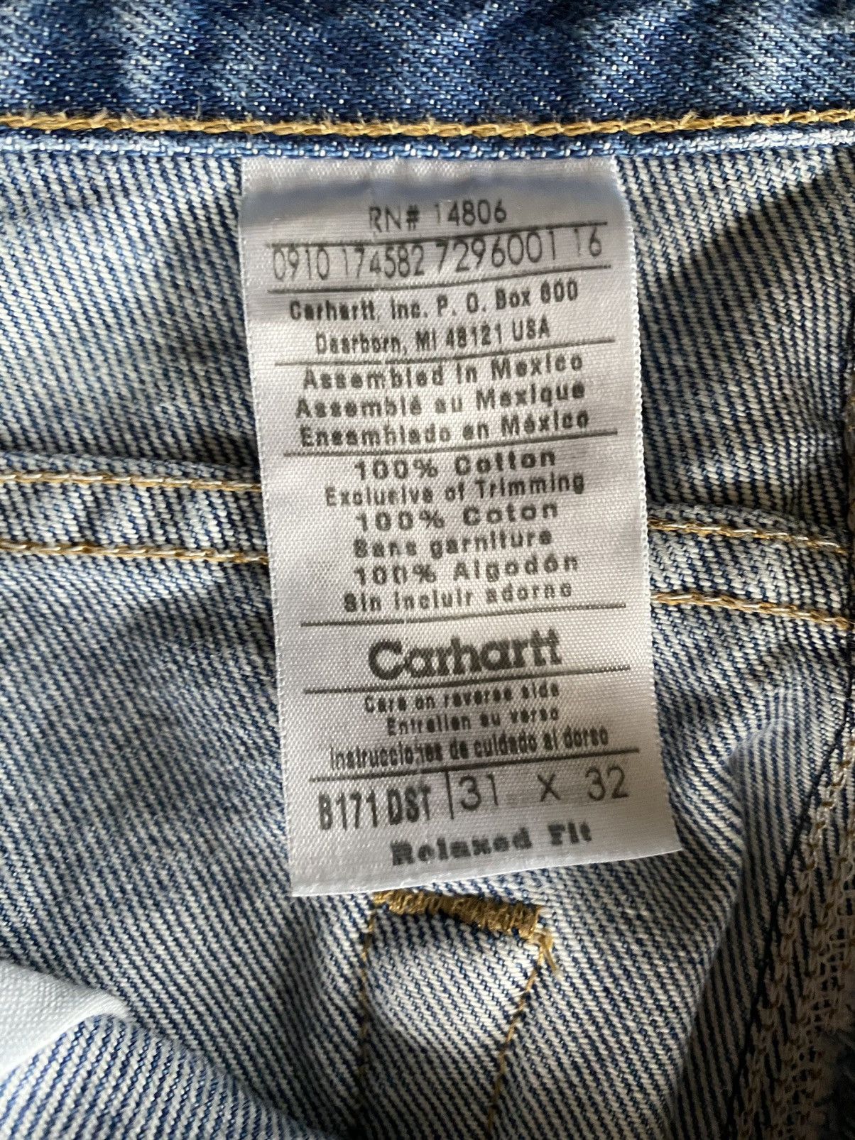 Carhartt Carhartt jeans Size US 31 - 2 Thumbnail