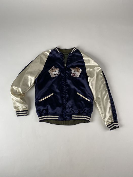 Vintage VANQUISH SHIBUYA MA-1 SOUVENIR JACKET | Grailed