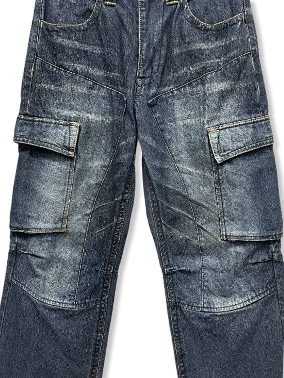 Fashion Victim DOUBLE EDGE Handcrafted Low Loose Boot Prisoner Cargo Size US 29 - 3 Thumbnail