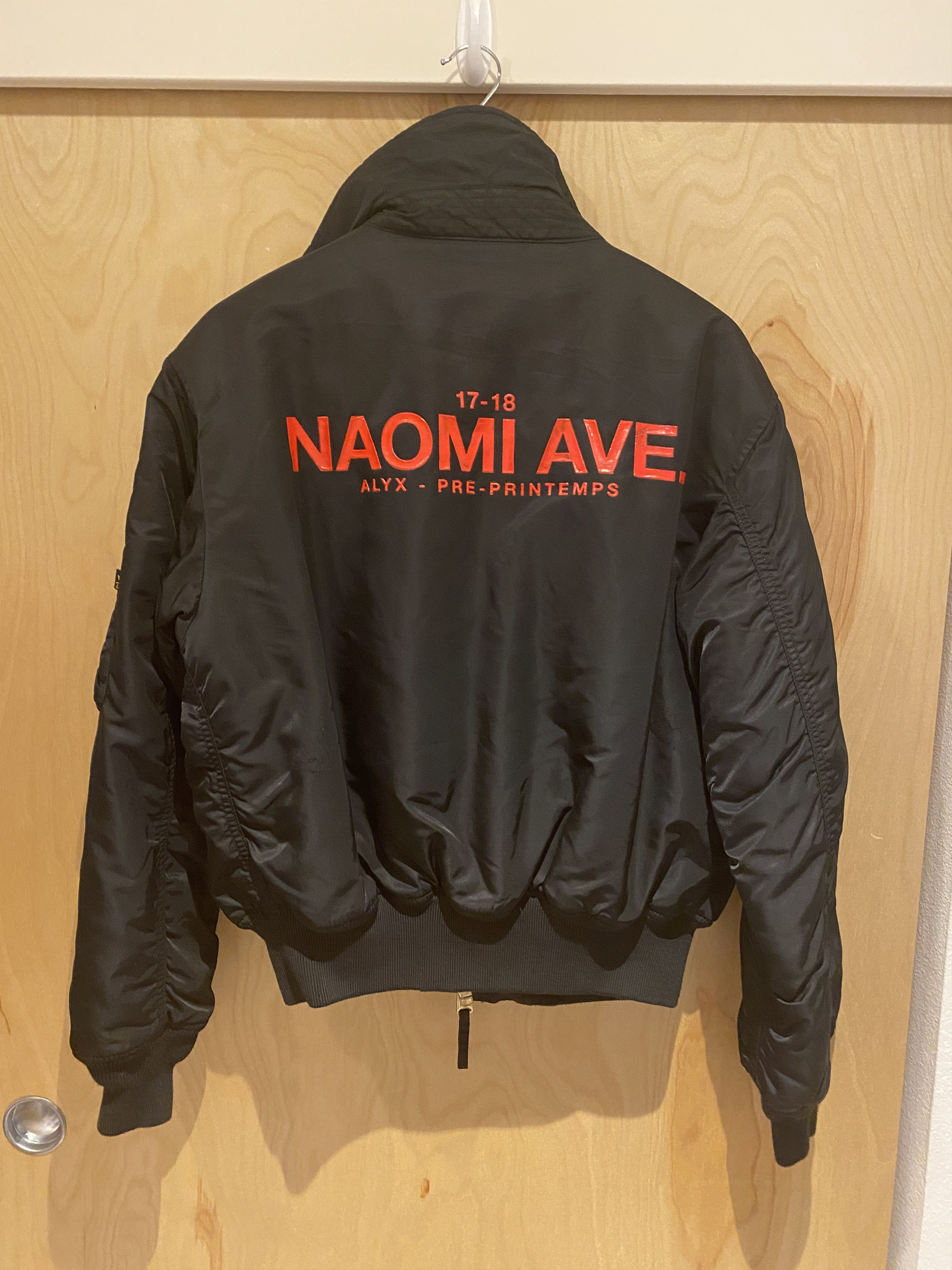ALYX NAOMI AVE. MA-1ジャケット XS