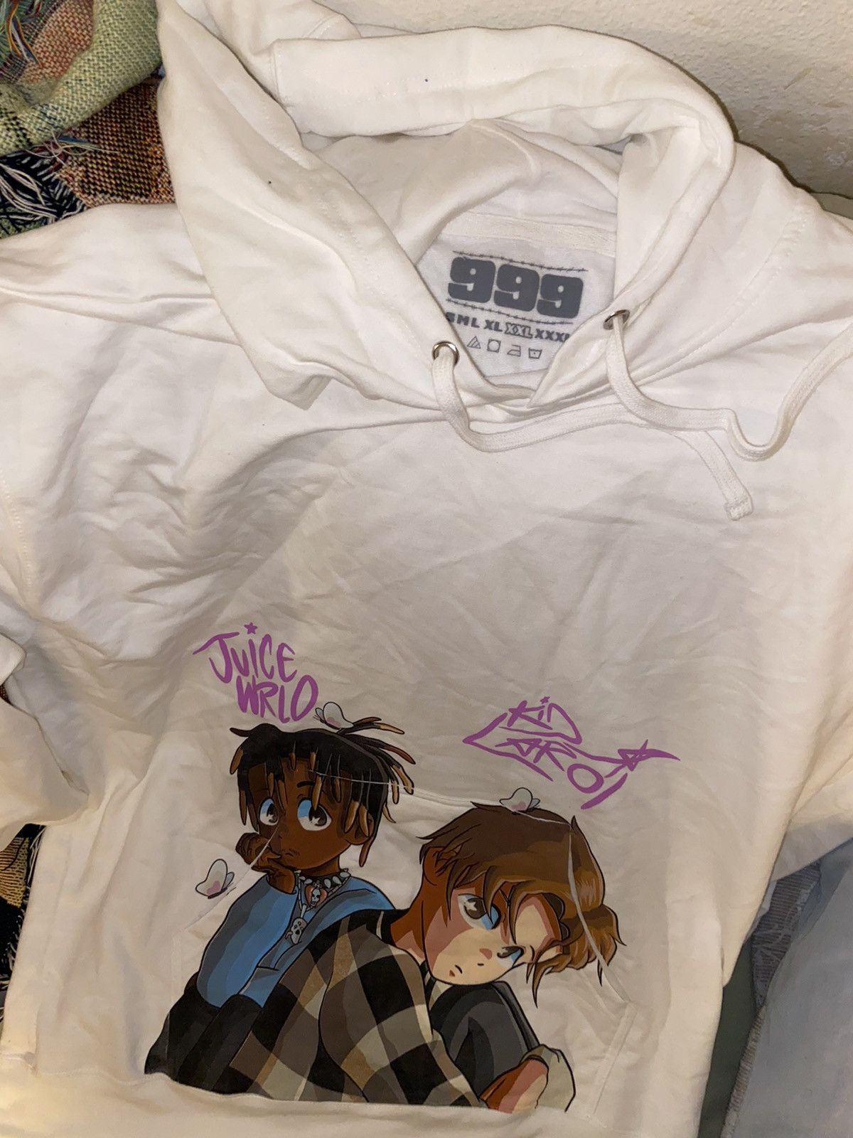 999 Club Juice WRLD x Kid Laroi Hoodie Size US XXL / EU 58 / 5 - 1 Thumbnail