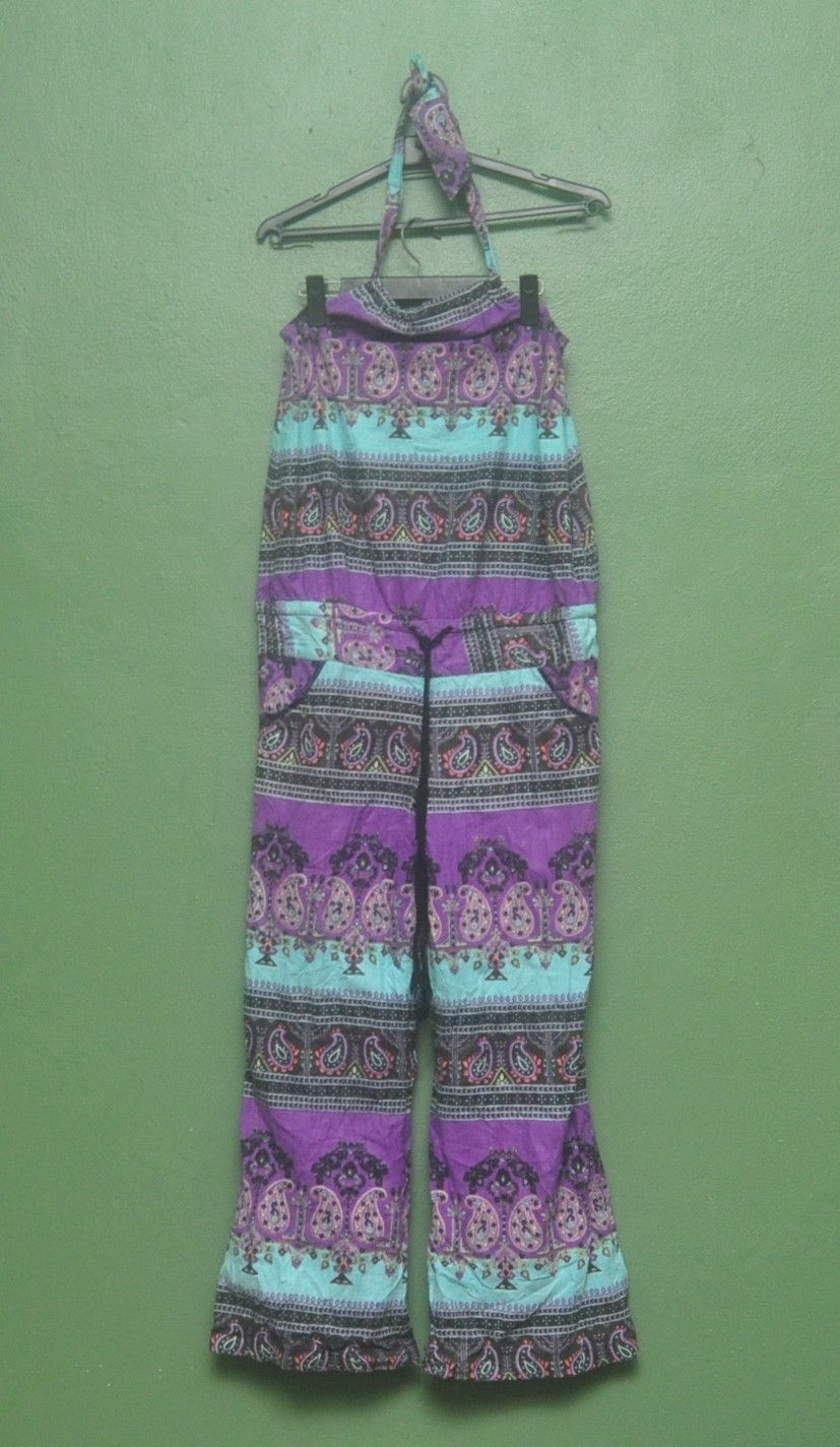 Japanese Brand Vintage A.I.C Multicolour Nice Design Size 29" - 1 Thumbnail