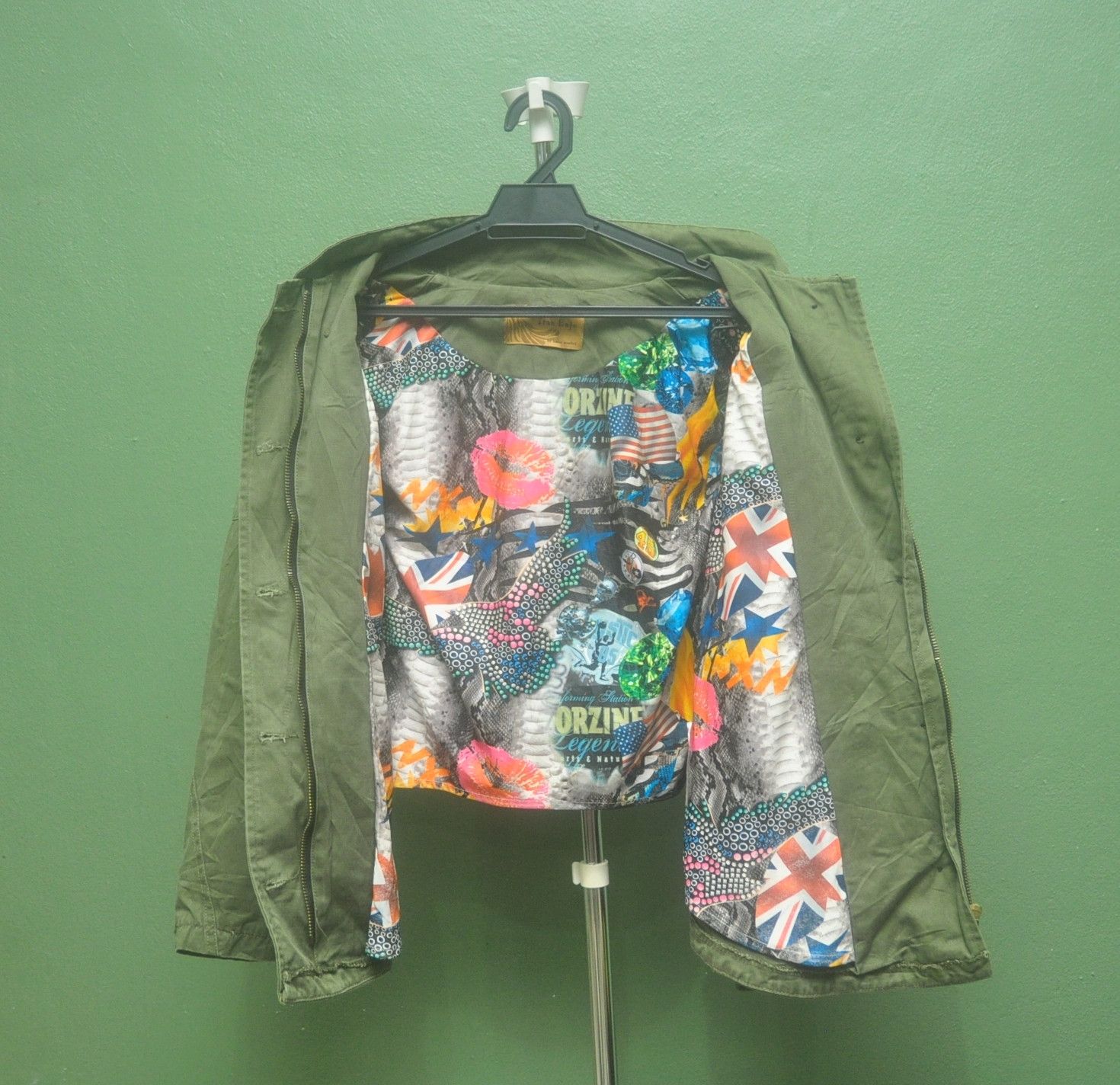 Japanese Brand Vintage Itan Baju Army Green Travis Scott Fashion Style Size US S / EU 44-46 / 1 - 11 Thumbnail