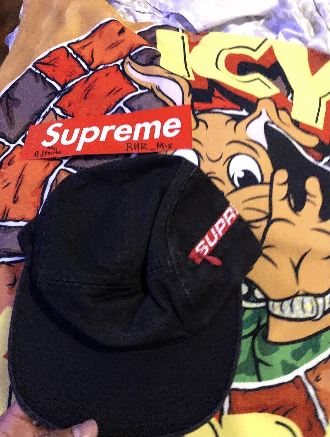 Supreme Side Zip Camp Cap | Grailed