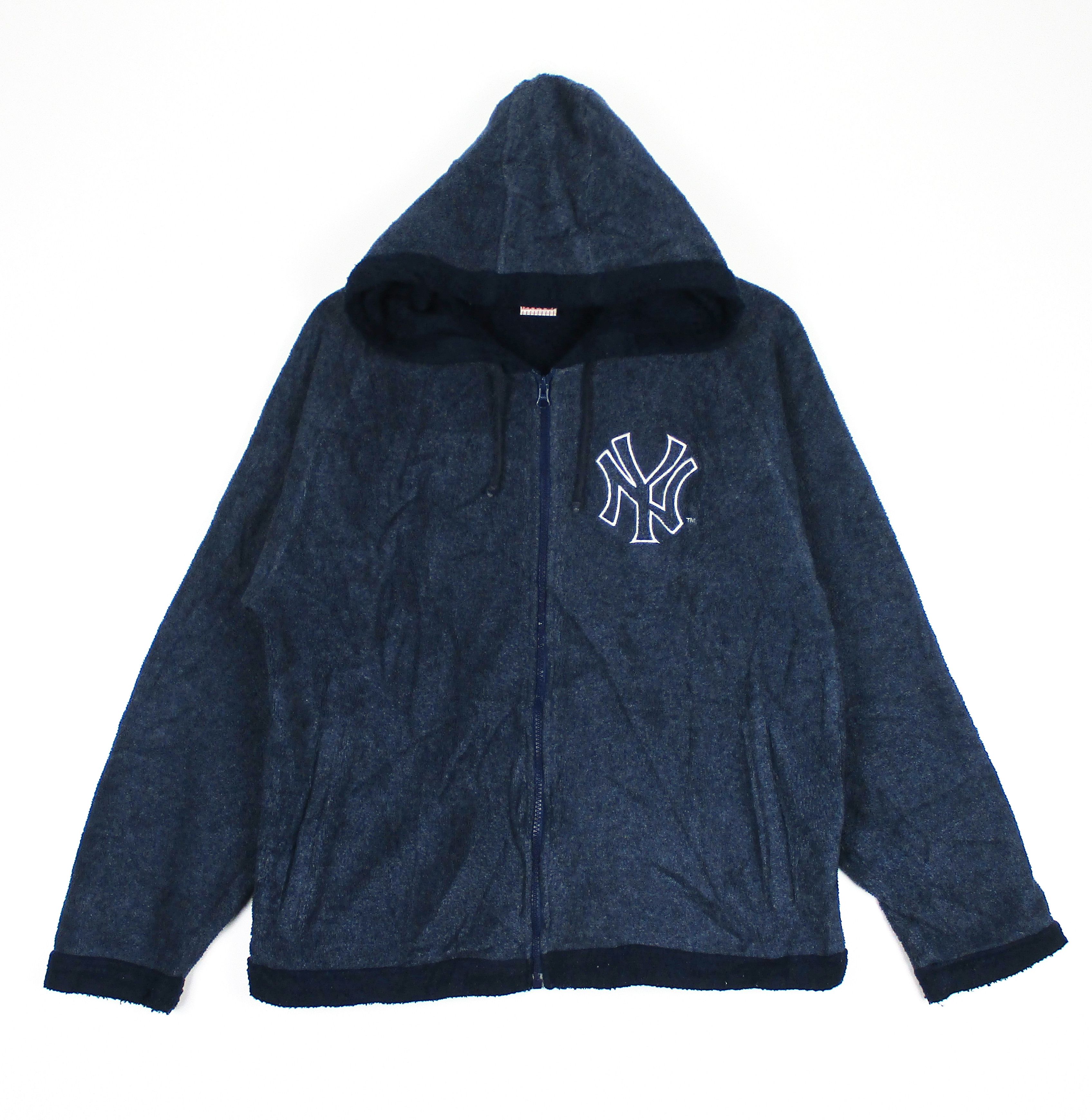 Vintage Major League Baseball Black New York Hoodie Sweatshirt 265B Grailed