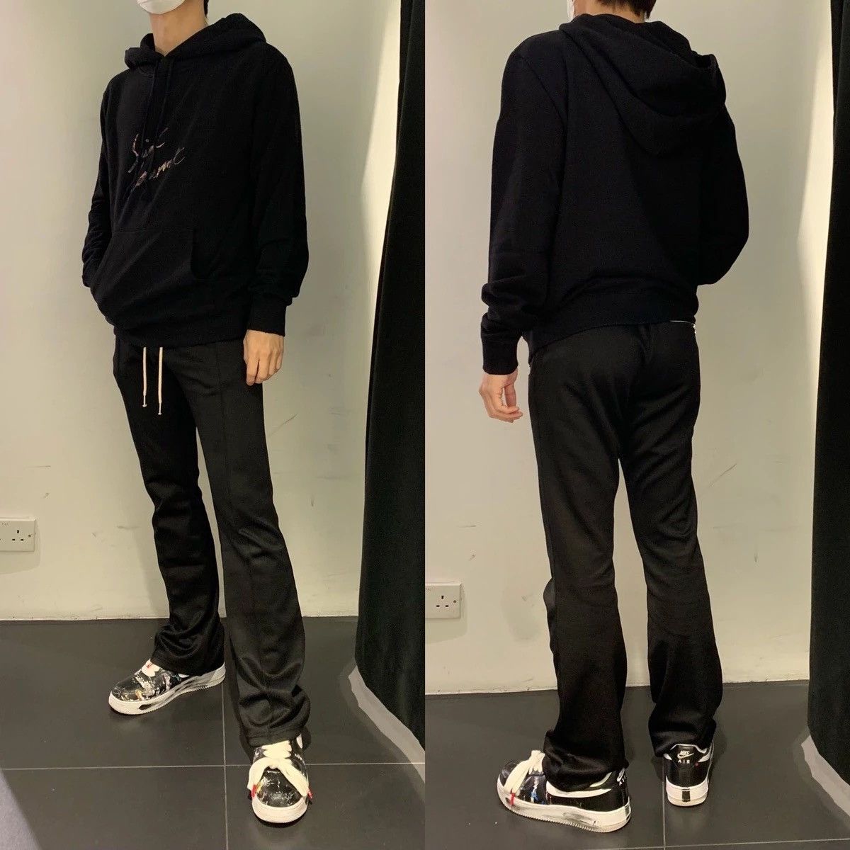 Saint Laurent Paris 19SS Logo Print Hoodie (full sizes) Size US L / EU 52-54 / 3 - 7 Thumbnail