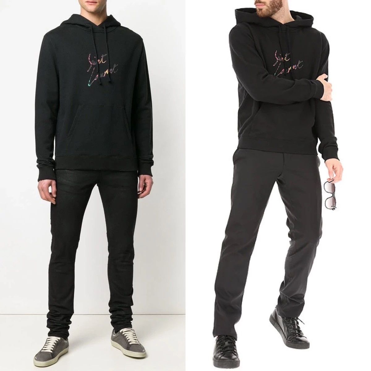 Saint Laurent Paris 19SS Logo Print Hoodie (full sizes) Size US L / EU 52-54 / 3 - 9 Thumbnail