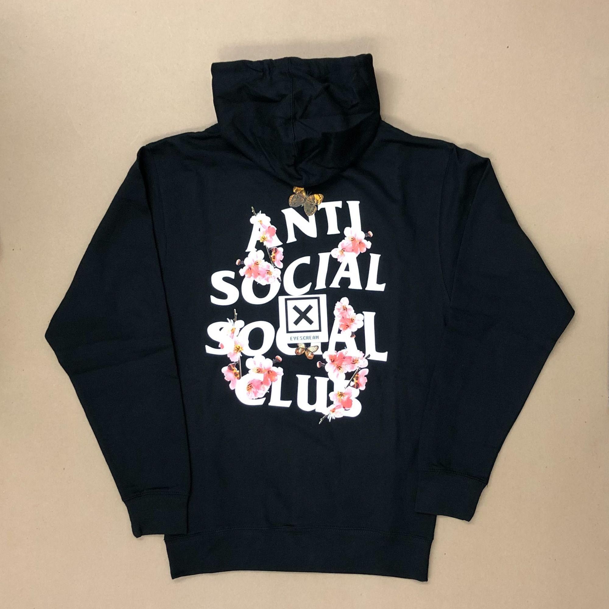 Anti social social club 2025 kkoch hoodie