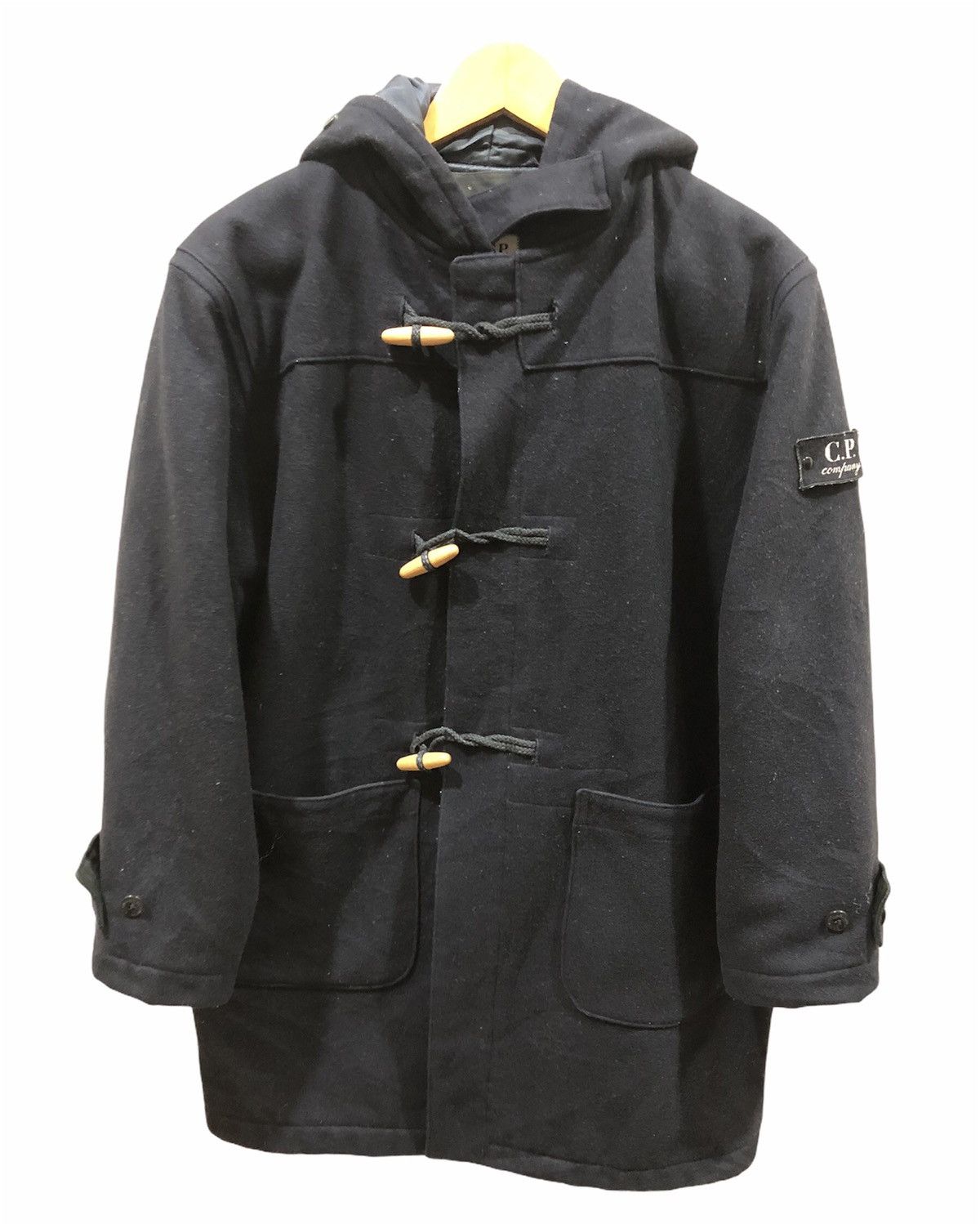 C.P. Company Rare C.P Company Duffle Coat Hoodie Patches Size US M / EU 48-50 / 2 - 1 Thumbnail