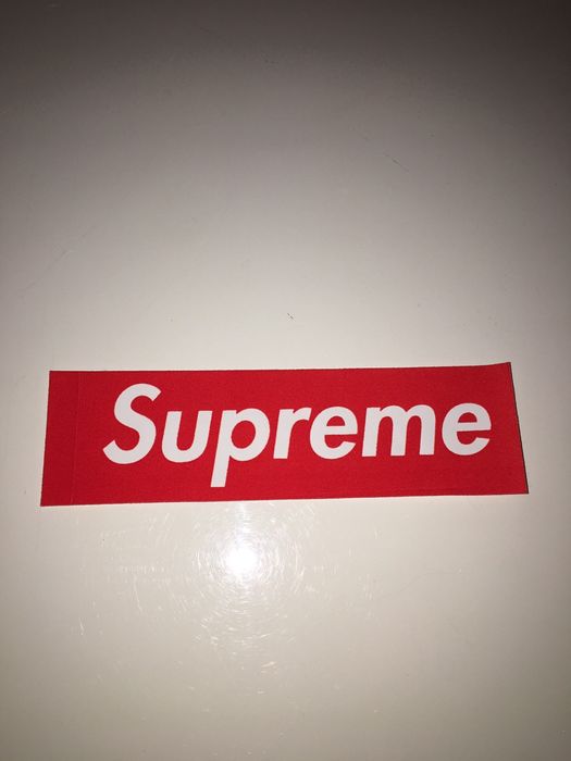 Supreme Supreme Felt Box Logo Sticker Size ONE SIZE - 1 Preview