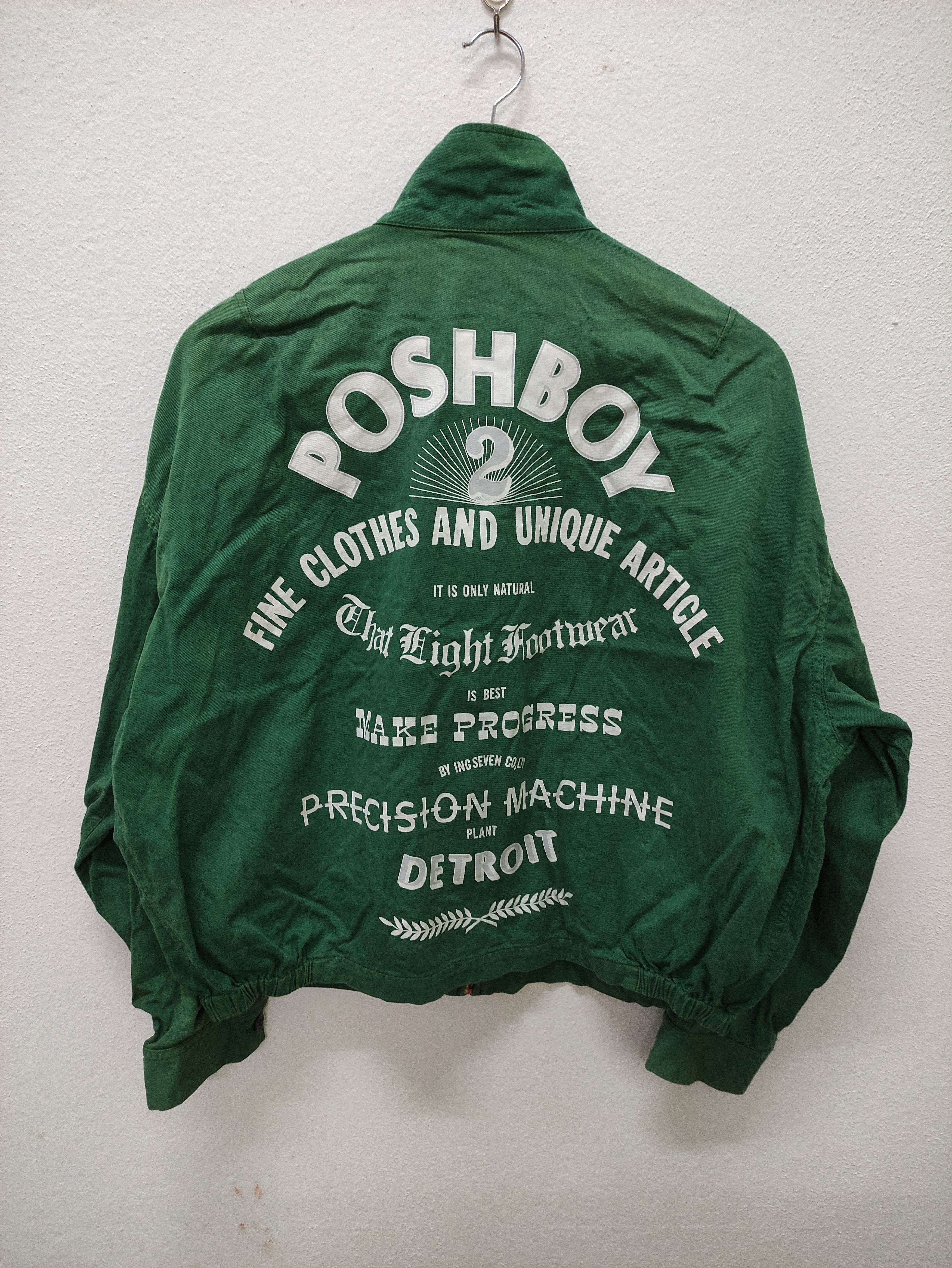 Japanese Brand × Vintage Vintage Poshboy 2 Bomber Jacket Size US L / EU 52-54 / 3 - 1 Thumbnail