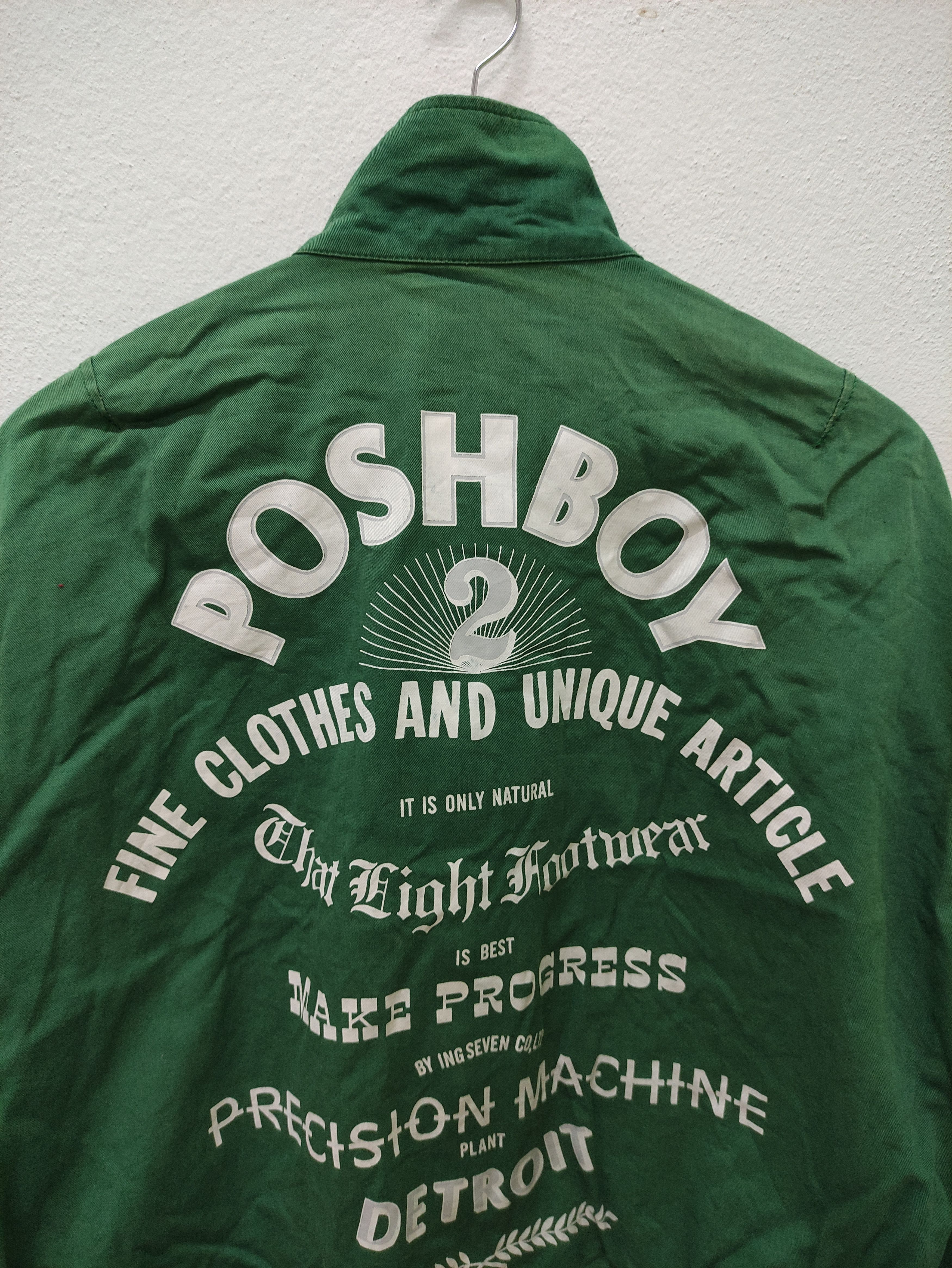 Japanese Brand × Vintage Vintage Poshboy 2 Bomber Jacket Size US L / EU 52-54 / 3 - 5 Thumbnail