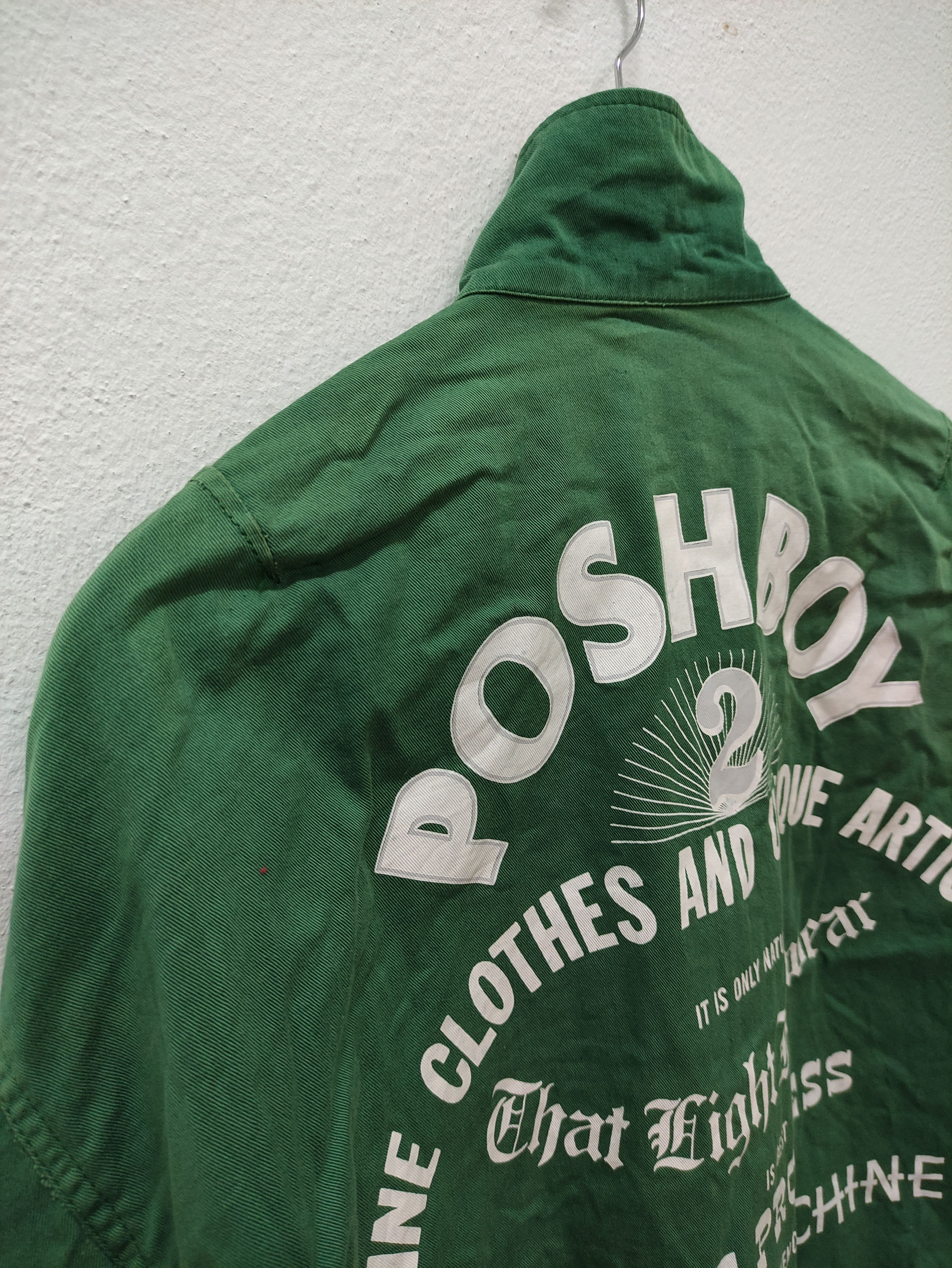 Japanese Brand × Vintage Vintage Poshboy 2 Bomber Jacket Size US L / EU 52-54 / 3 - 7 Thumbnail