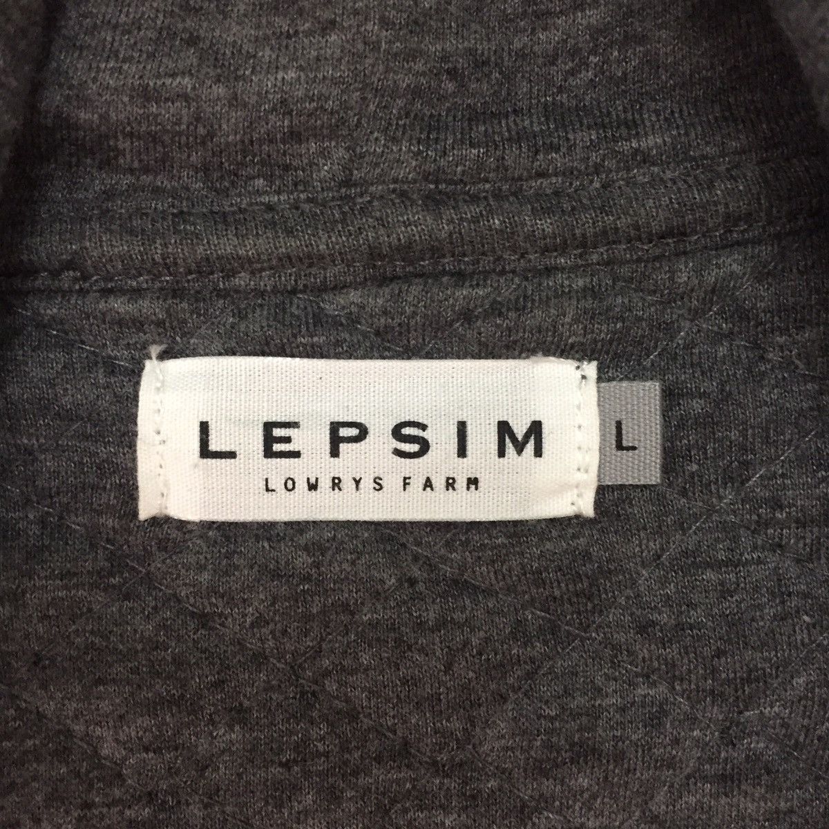 Japanese Brand Lepsim Lowrys Farm Checkered Jacket Sweater Hoodie Size US L / EU 52-54 / 3 - 14 Thumbnail