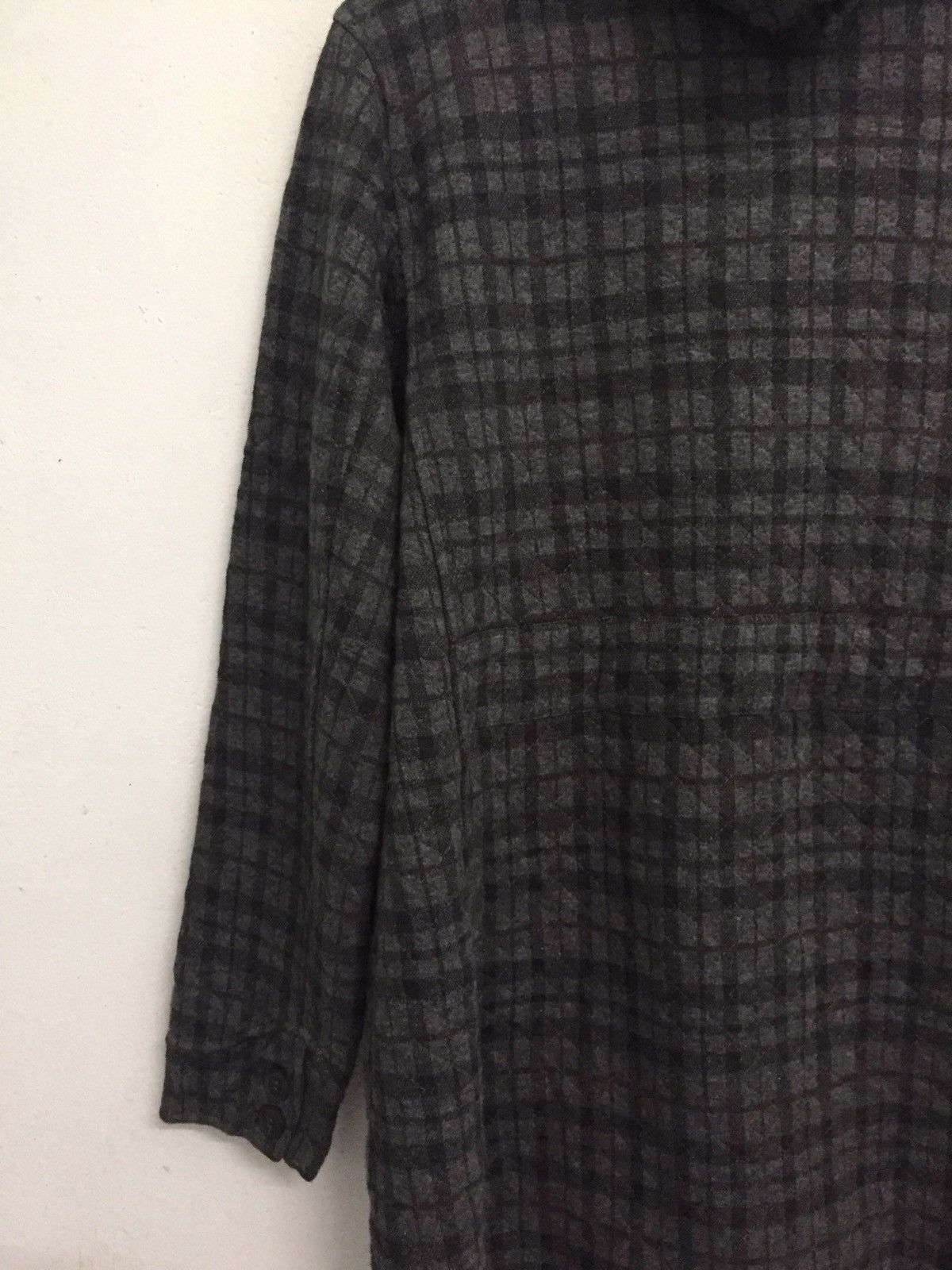 Japanese Brand Lepsim Lowrys Farm Checkered Jacket Sweater Hoodie Size US L / EU 52-54 / 3 - 9 Thumbnail
