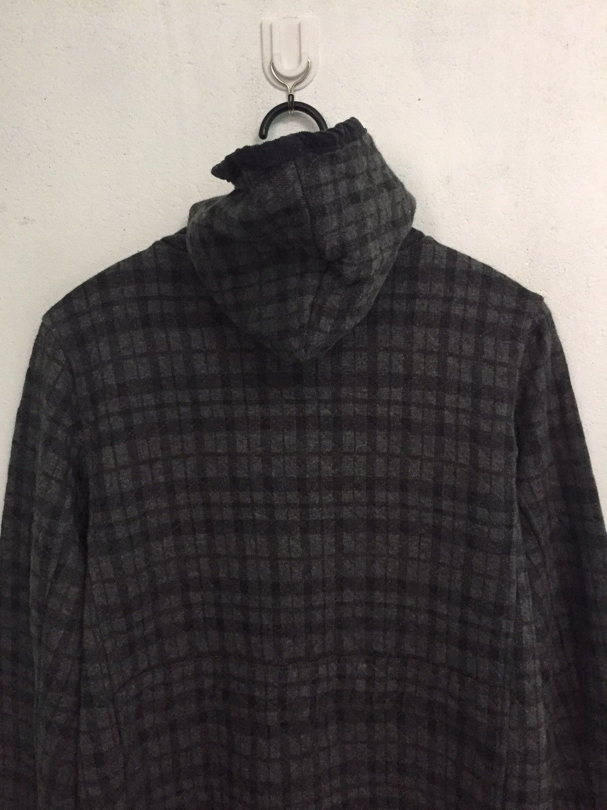 Japanese Brand Lepsim Lowrys Farm Checkered Jacket Sweater Hoodie Size US L / EU 52-54 / 3 - 7 Thumbnail