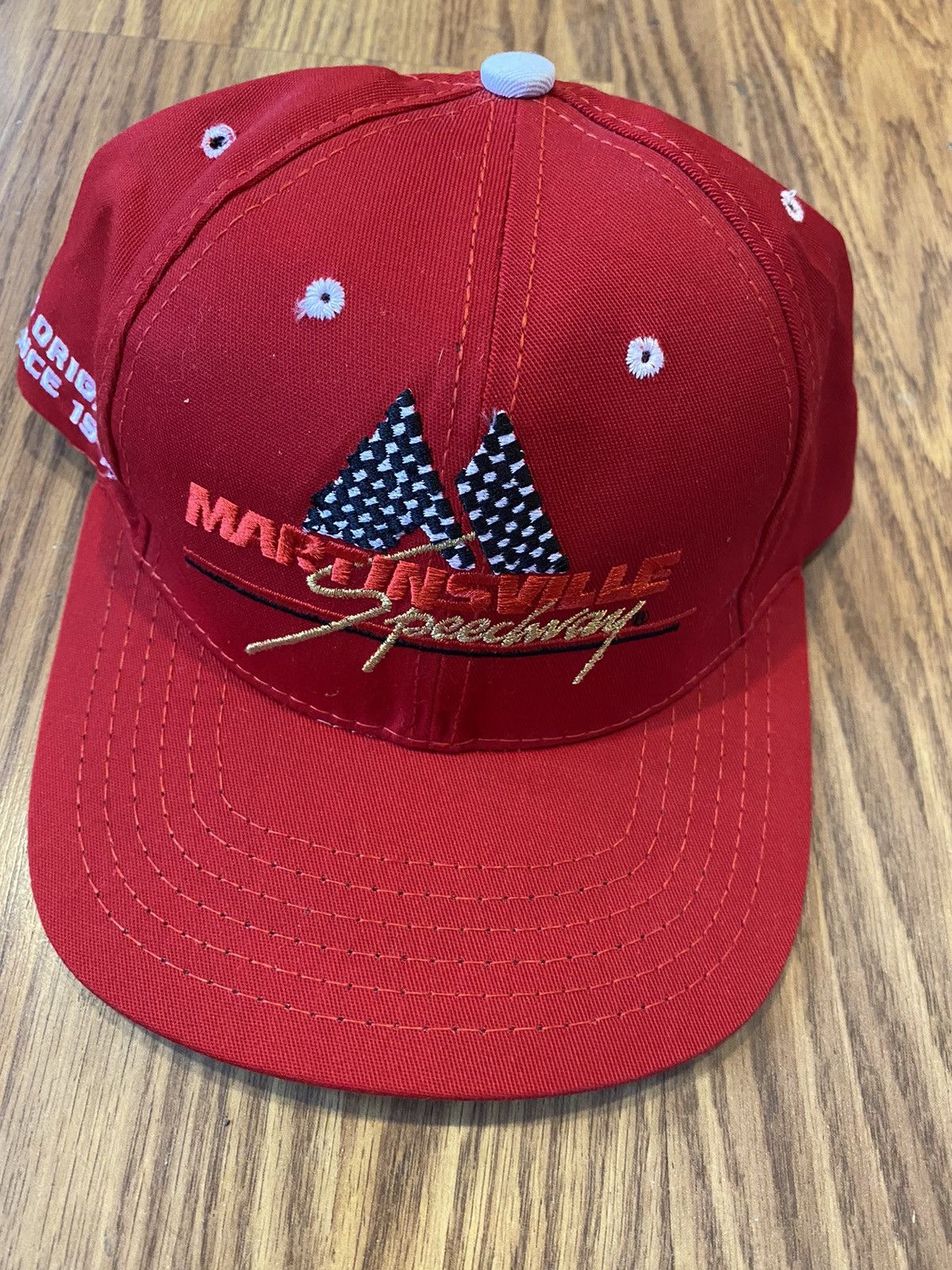 Racing Vintage martinsville speedway racing nascar snapback hat Size ONE SIZE - 1 Preview