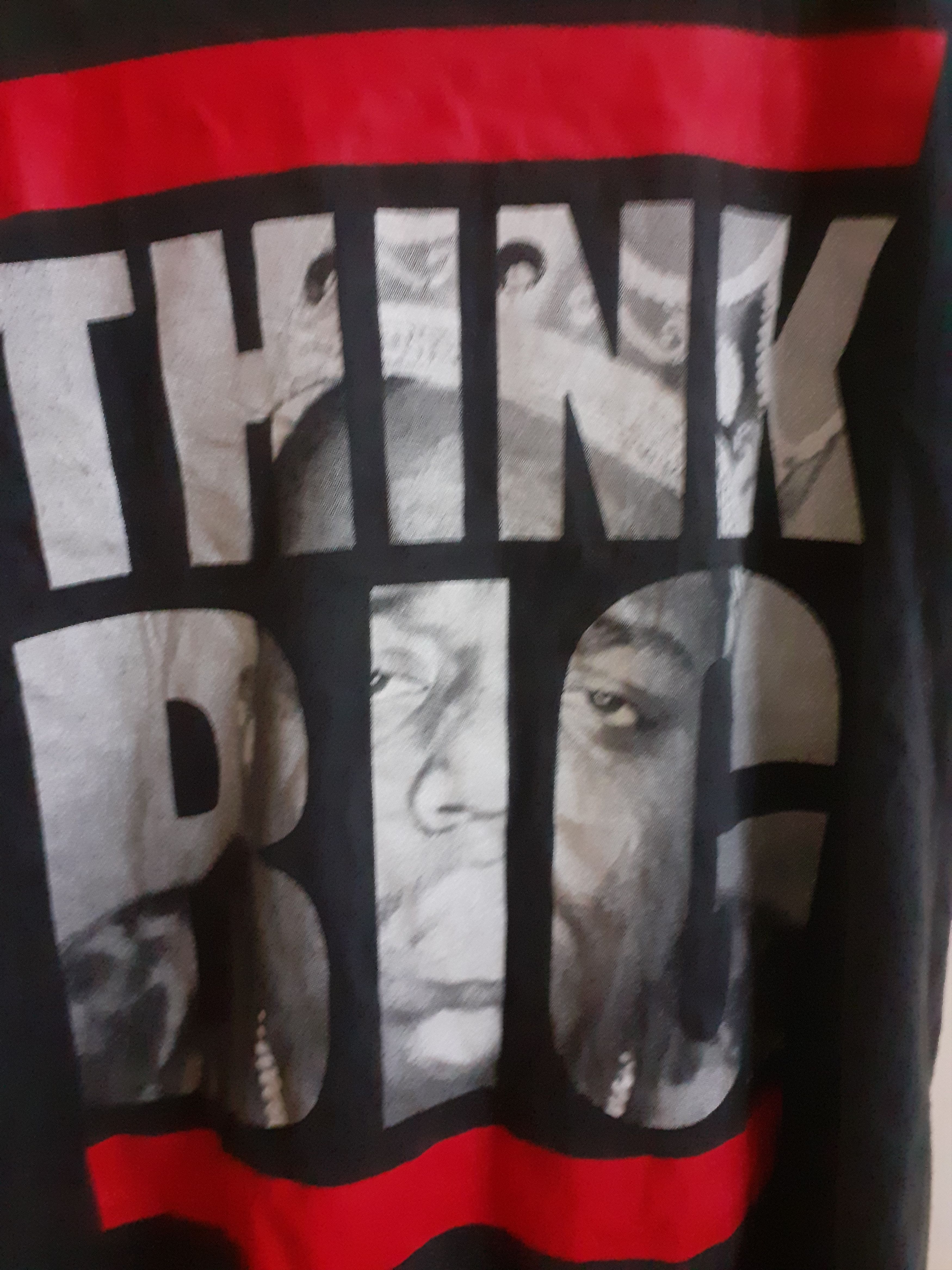 Rap Tees × Vintage Notorius Big Think Big T Shirt Size US M / EU 48-50 / 2 - 2 Thumbnail