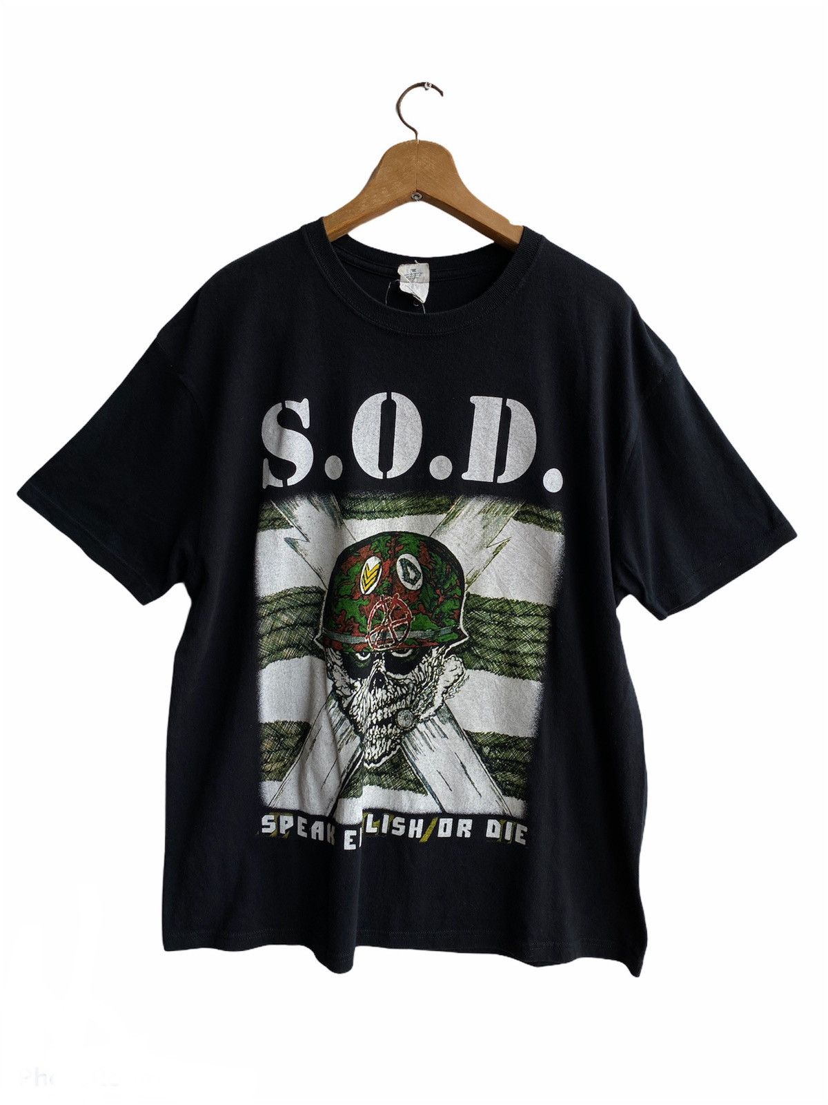 Anvil × Band Tees × Vintage Vintage Stormtroopers Of Death band tee Size US XL / EU 56 / 4 - 1 Thumbnail