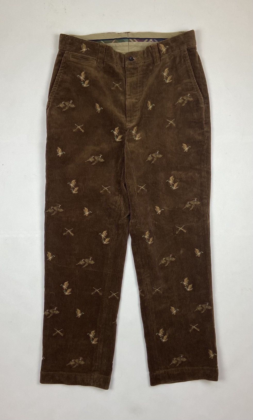 Polo Ralph Lauren Polo Ralph Lauren Corduroy Pants Duck Embroidery