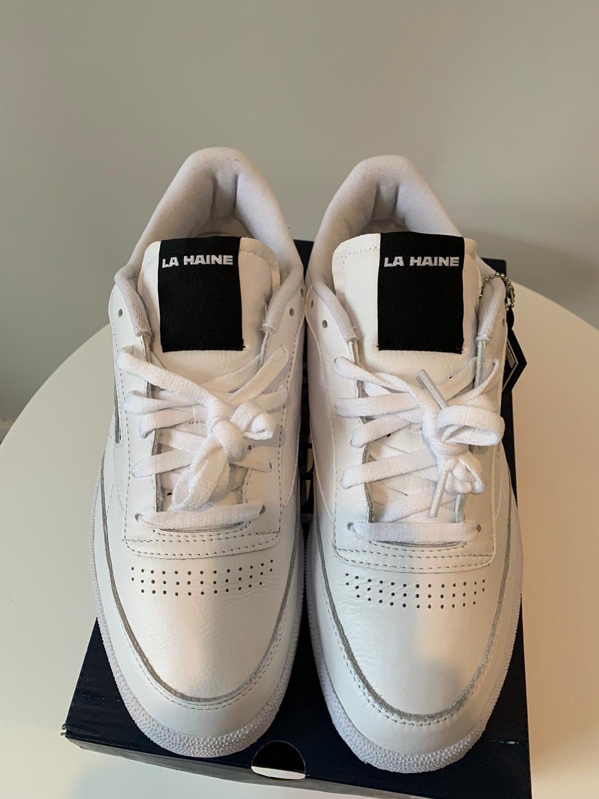 Reebok Club C 85 La Haine Reebok Blanck noir Grailed